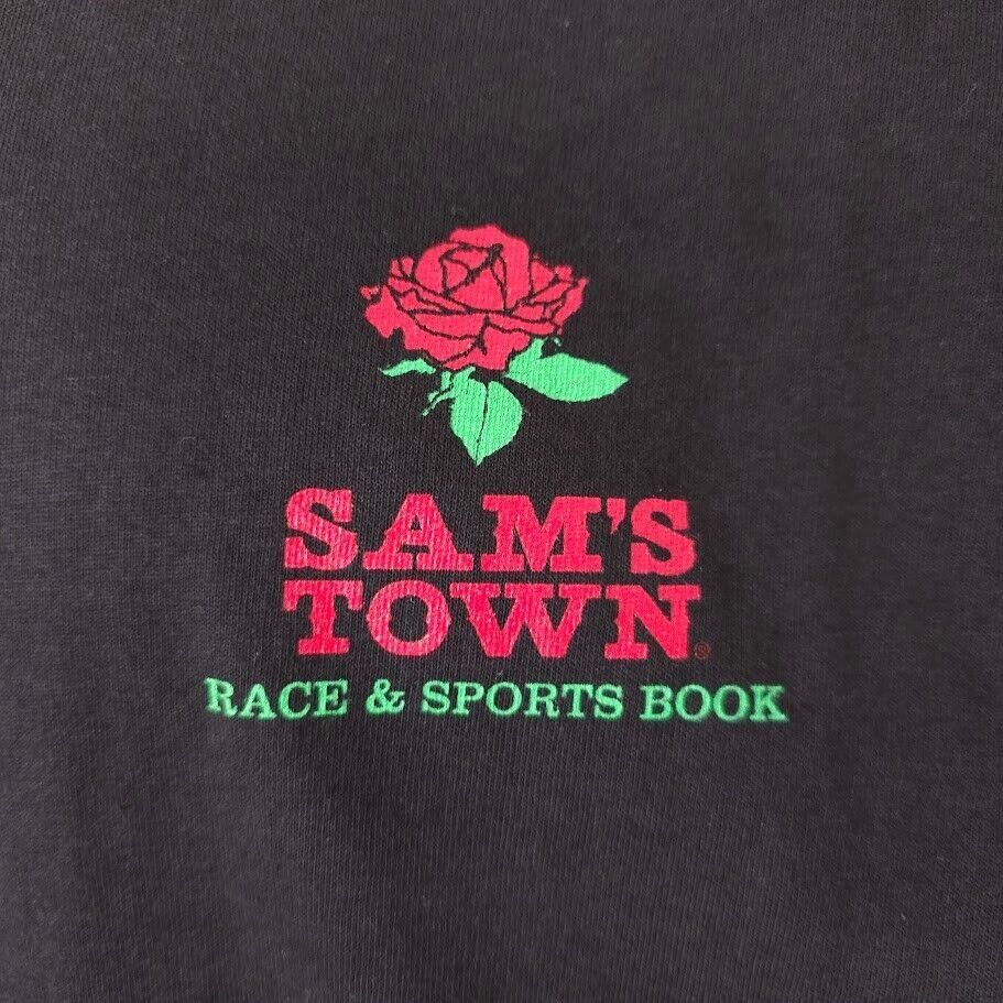 Delta Kentucky Derby Day T Shirt Mens Size XL Black 2010 Sams Town Size US XL / EU 56 / 4 - 3 Thumbnail