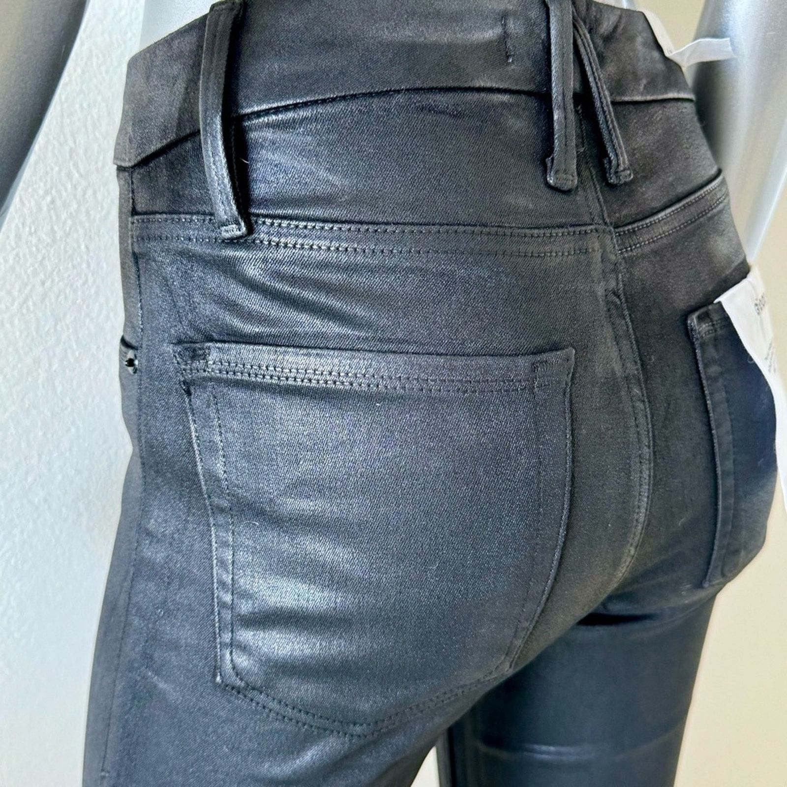 Good American NWT! Good American Black Jeans, Size 2/26 Size 26" / US 2 / IT 38 - 7 Thumbnail