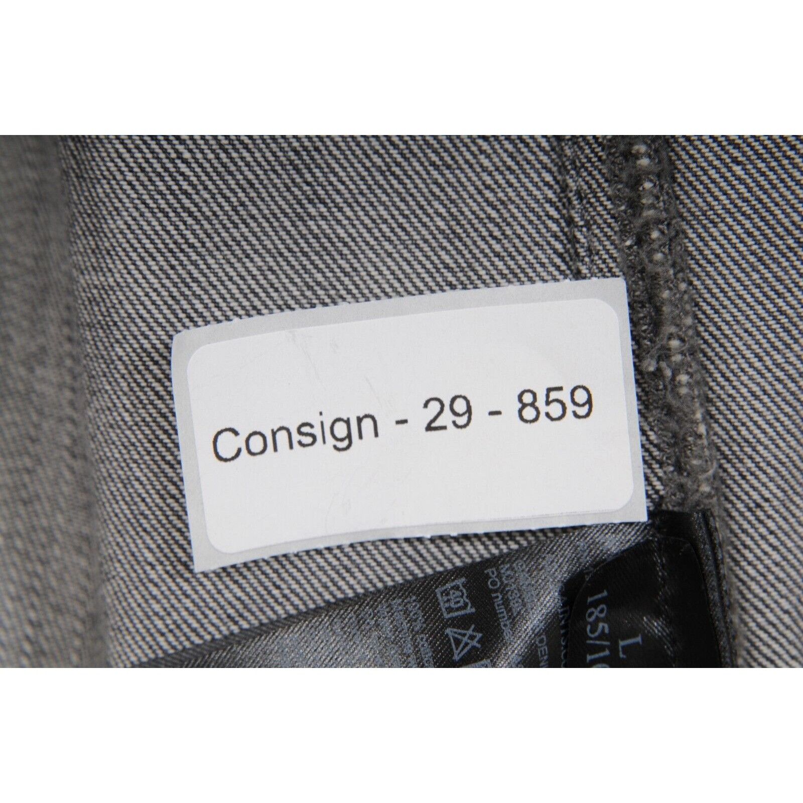 Allsaints Gambola Denim Jacket Distressed Gray Size US L / EU 52-54 / 3 - 14 Thumbnail
