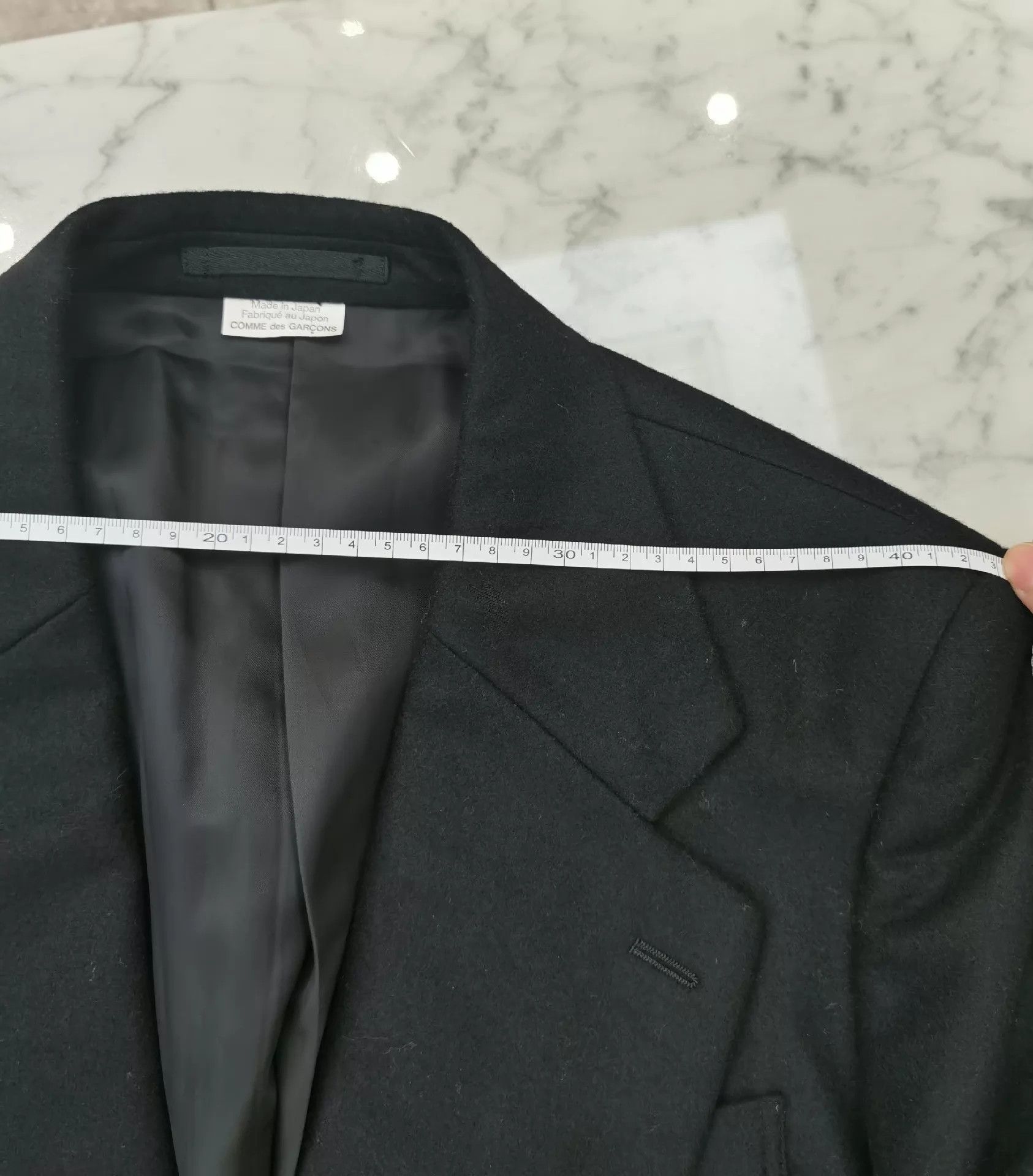 Comme des Garcons Comme des Garçons Homme Plus Wool Short Blazer M Size US M / EU 48-50 / 2 - 9 Thumbnail