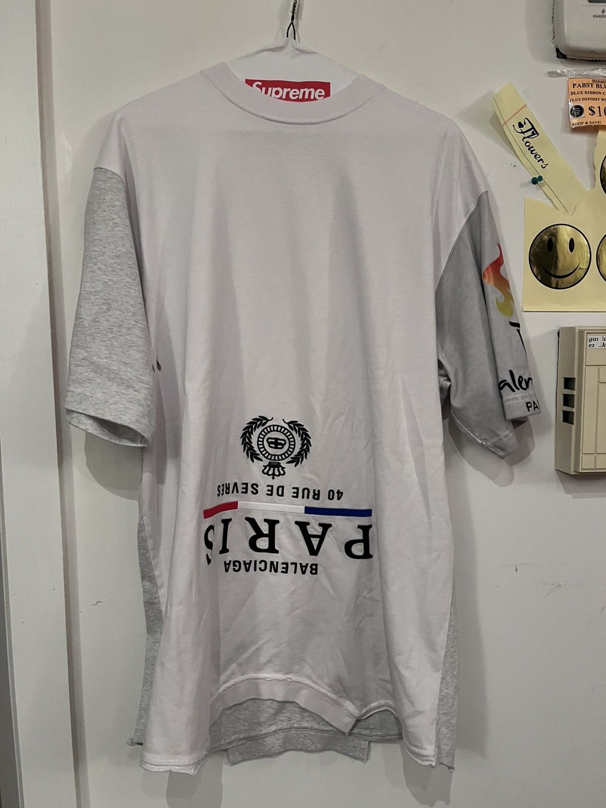 Balenciaga Mix Cut up Shirt