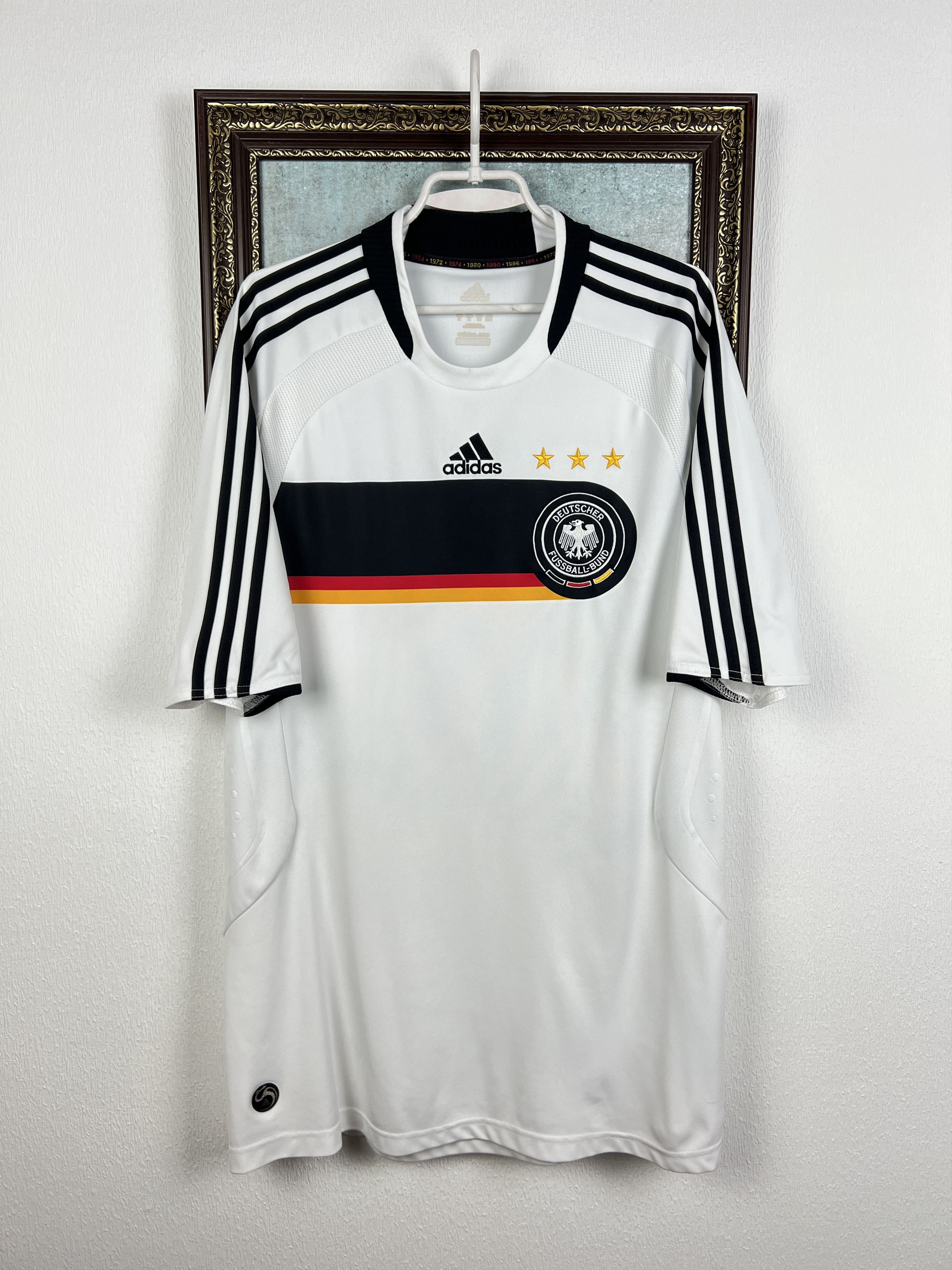 Adidas Germany Home football shirt Soccer Jersey Trikot National Size US XL / EU 56 / 4 - 1 Thumbnail