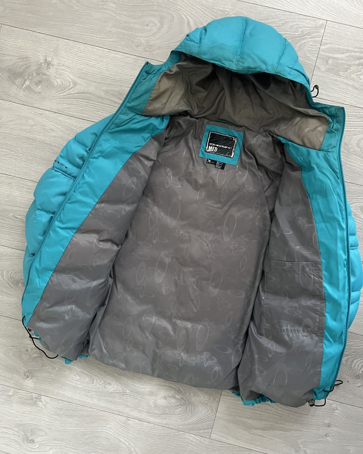 Oakley FW2006 Curve Panelled Tech Down Filled Puffer Jacket