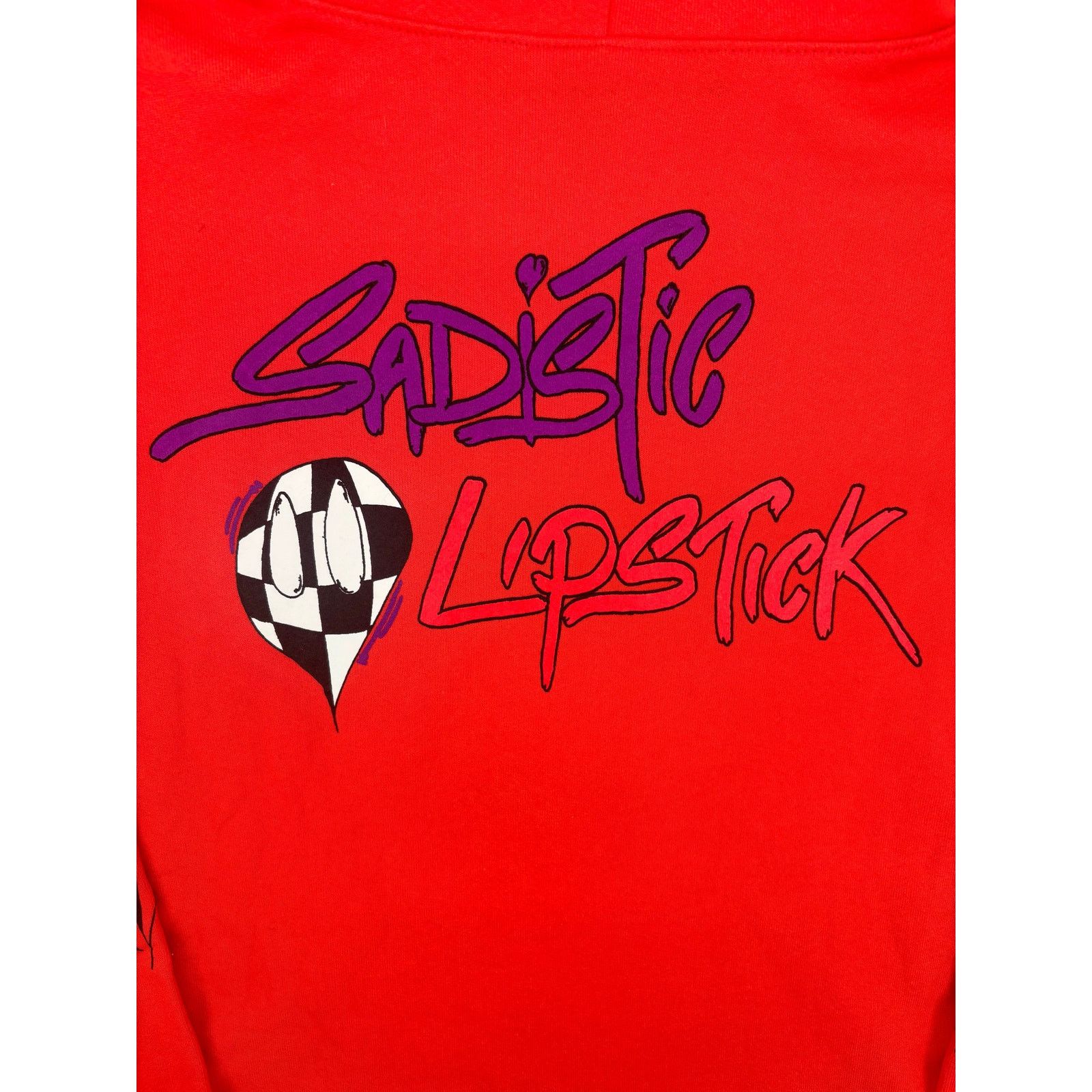 Chrome Hearts Chrome Hearts Matty Boy "Sadistic Lipstick" Red Hoodie XL Size US XL / EU 56 / 4 - 6 Thumbnail