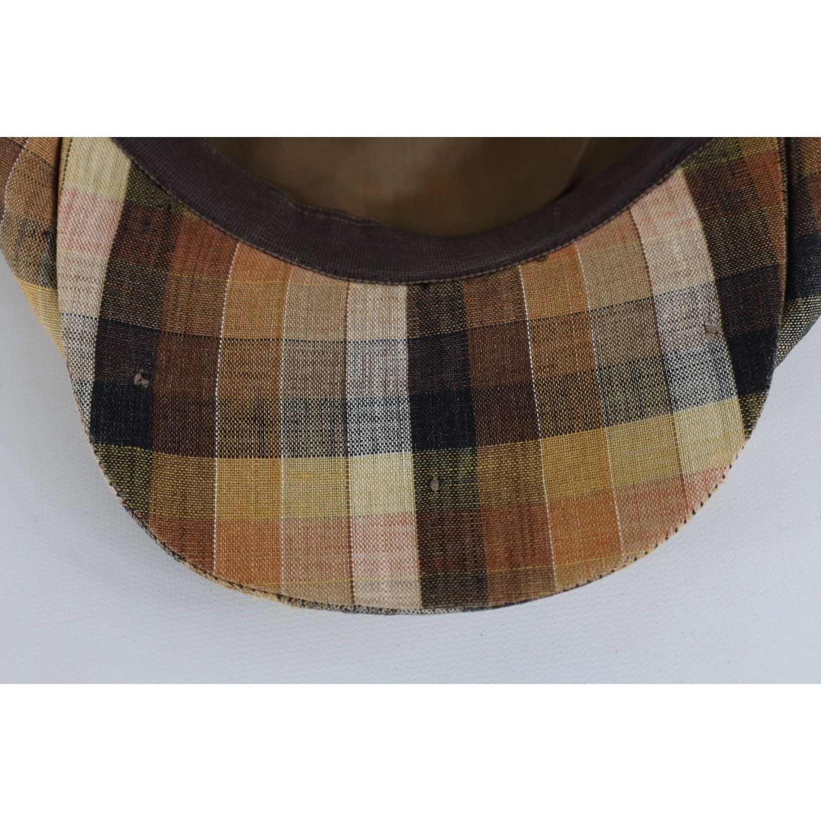 Vintage Vintage 60s 70s Dobbs Linen Blend Knit Newsboy Cabbie Hat Size ONE SIZE - 9 Thumbnail