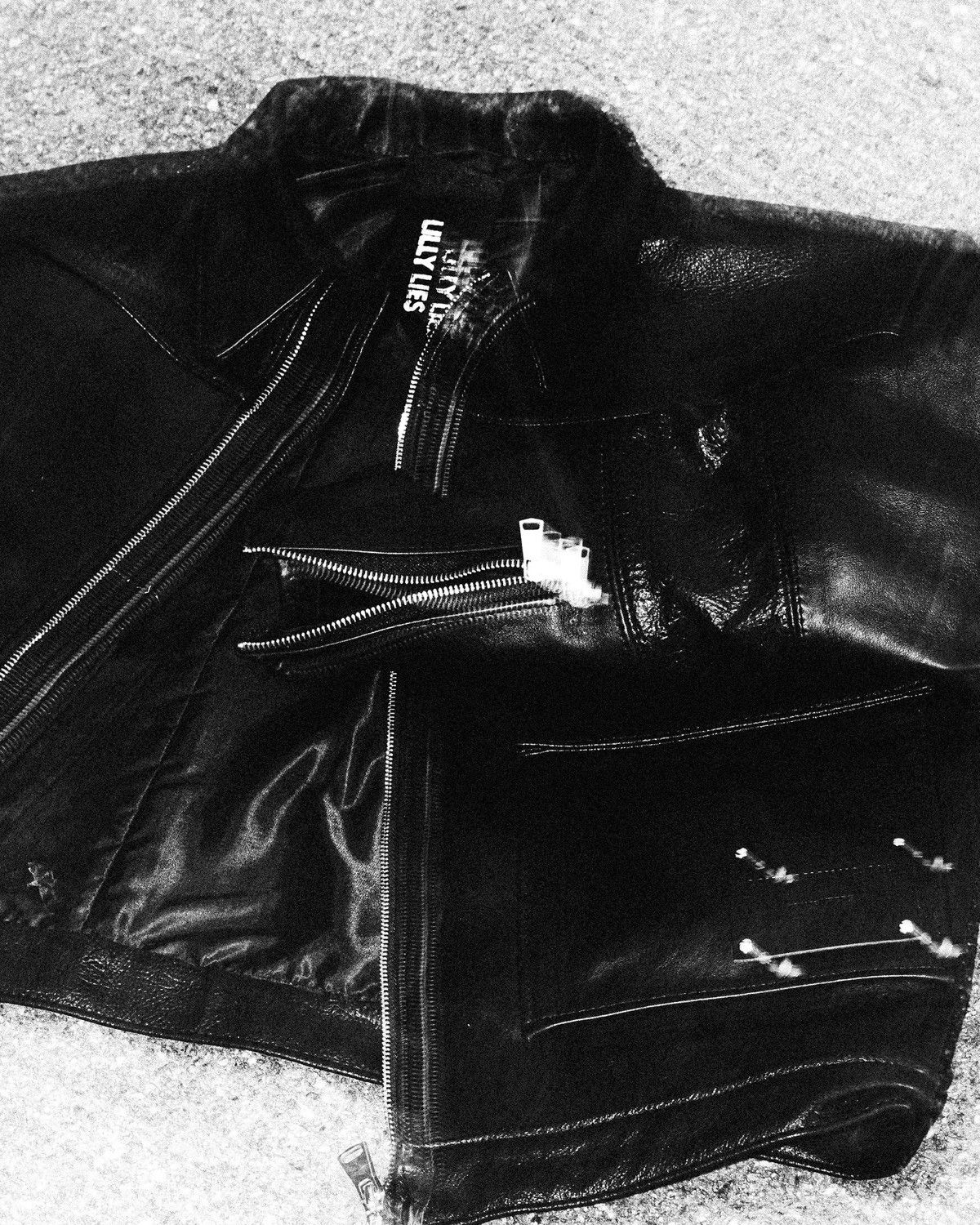 Other Lilly Lies Leather Jacket Size US XL / EU 56 / 4 - 3 Thumbnail