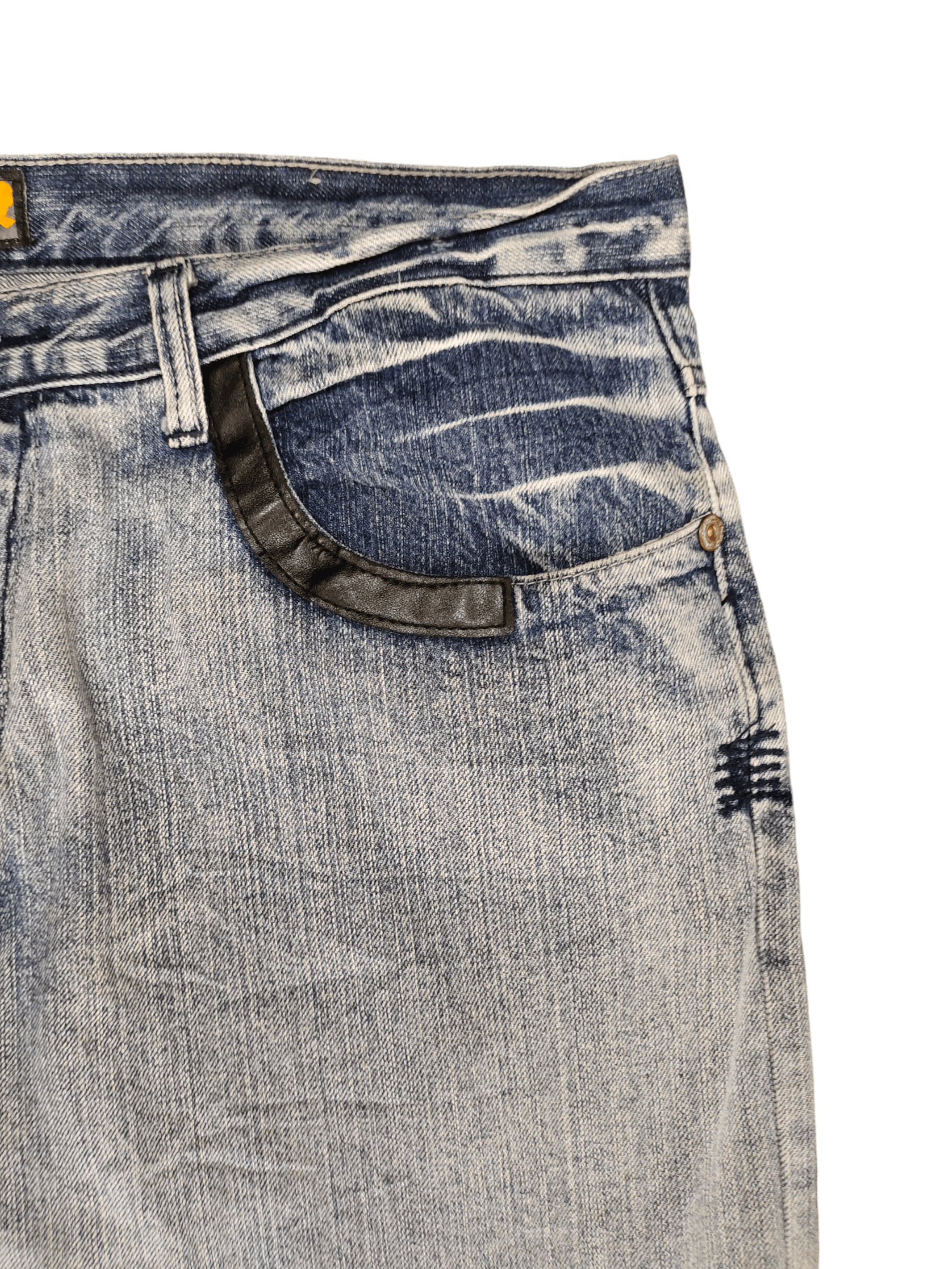 Akademiks Baggy Jeans Akademiks Pocket Logo Sand Wash Wide Leg Denim Size US 38 / EU 54 - 9 Thumbnail