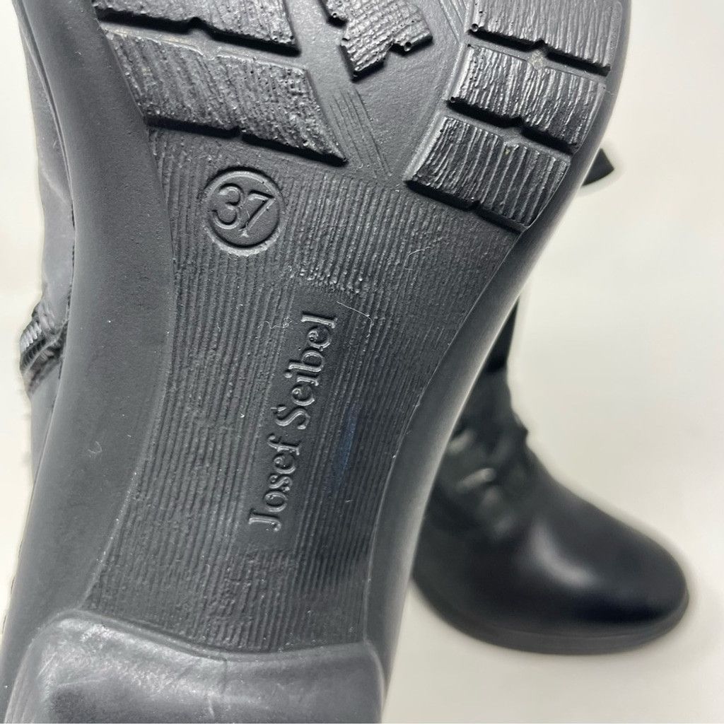 JOSEF SEIBAL Josef Seibel Vivien Black Leather Victorian Boots Size 37 Size US 7 / IT 37 - 10 Thumbnail