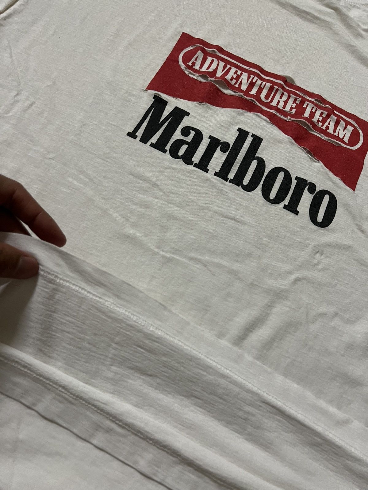 Marlboro Adventure Team Vintage 90s Marlboro Adventure Team SINGLE STITCH Distressed Size US XL / EU 56 / 4 - 8 Thumbnail
