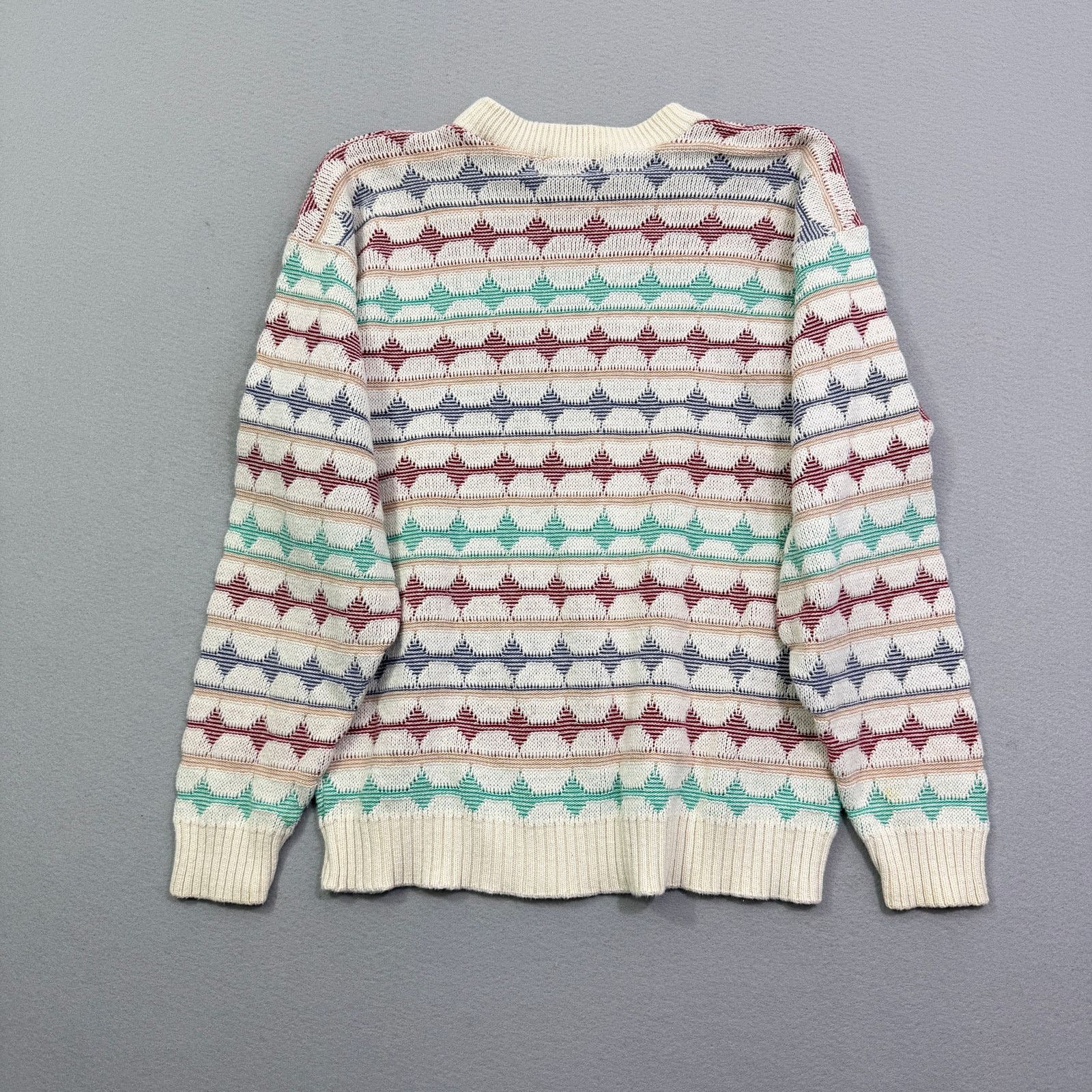 Vintage Vintage St Johns Bay Sweater Mens Extra Large Geometric Knit Size US XL / EU 56 / 4 - 7 Thumbnail