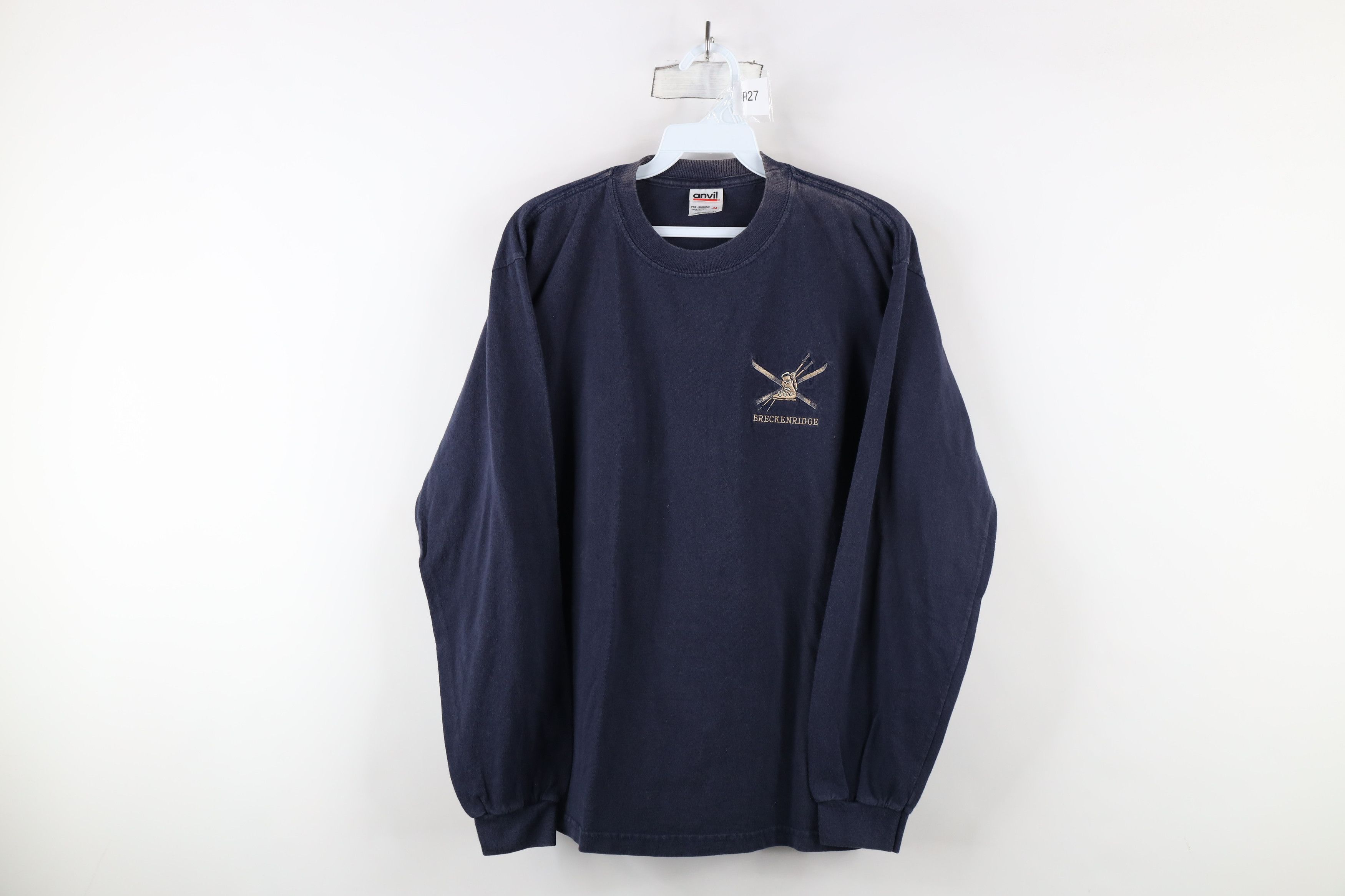 Vintage Vintage 90s Streetwear Breckenridge Long Sleeve T-Shirt Size US M / EU 48-50 / 2 - 1 Thumbnail