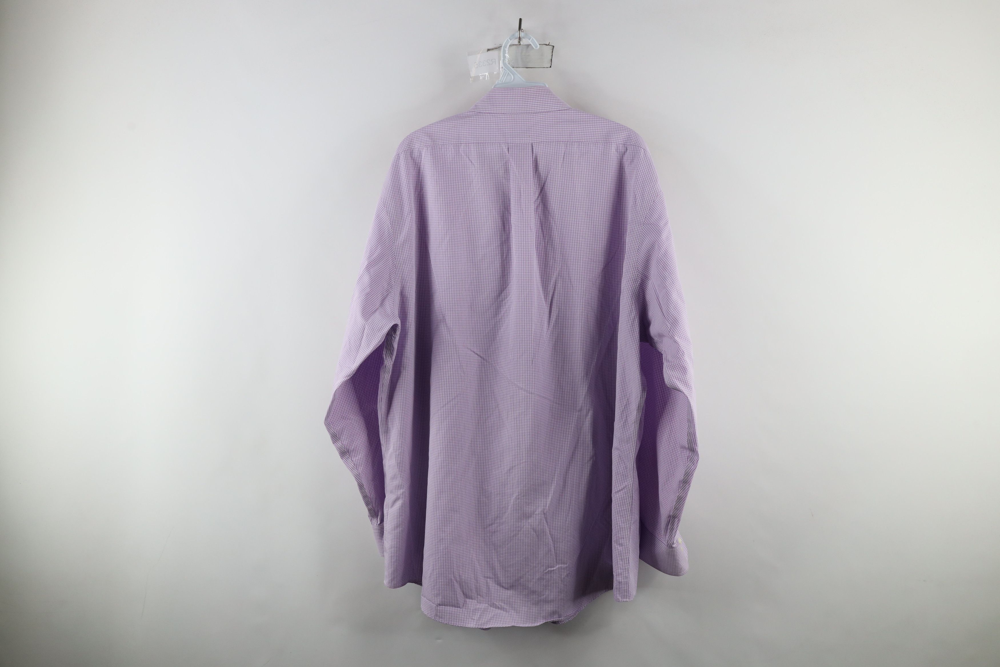 Brooks Brothers × Vintage Brooks Brothers Original Cotton Button Down Shirt Purple Size US L / EU 52-54 / 3 - 11 Thumbnail