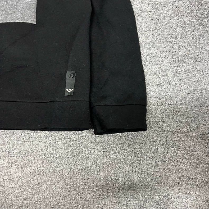 Fendi Fendi Pullover Sweatshirt in Black and Grey Size US L / EU 52-54 / 3 - 6 Thumbnail