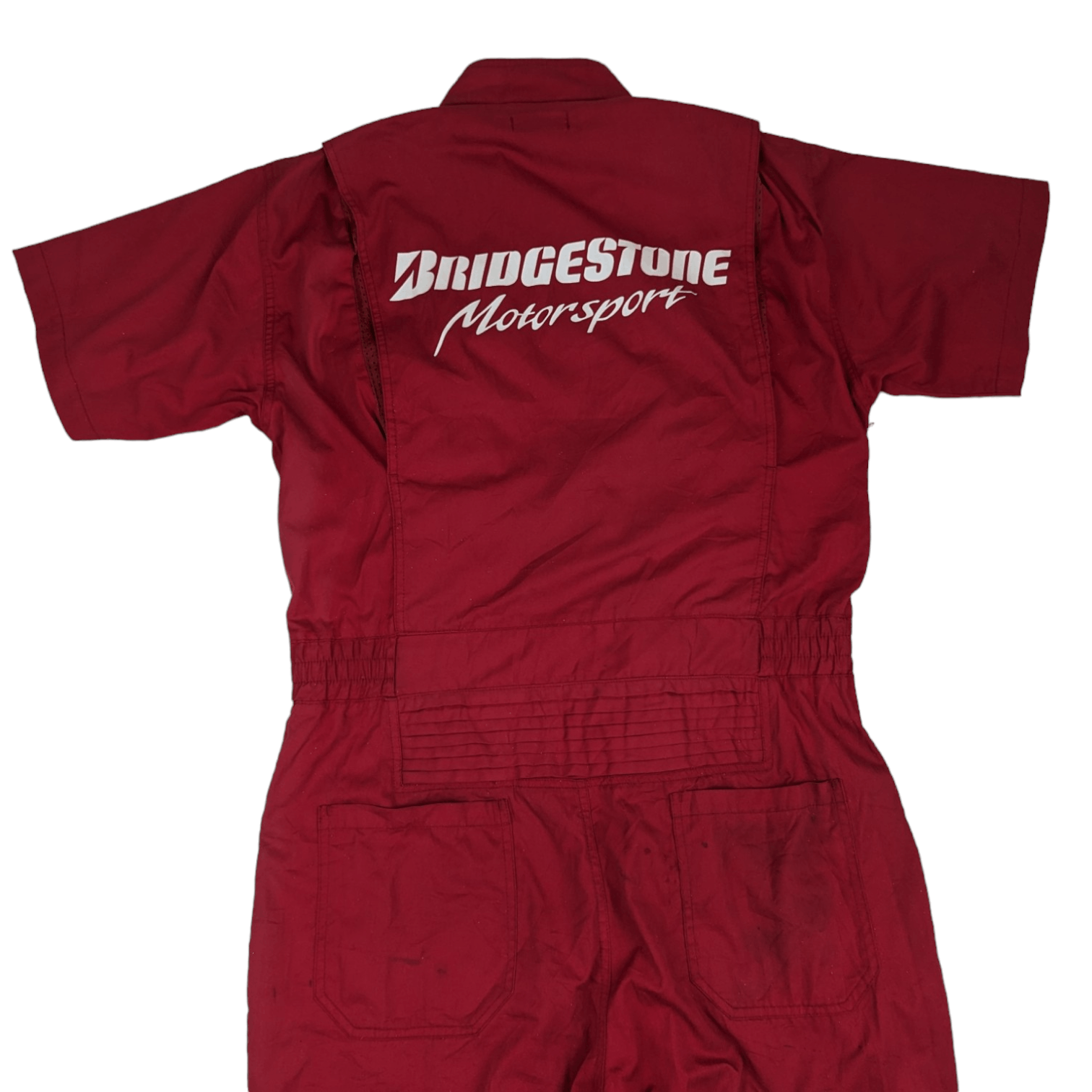 Japanese Brand Vintage BRIDGESTONE Racing Overall Jumpsuit Size US 35 - 8 Thumbnail