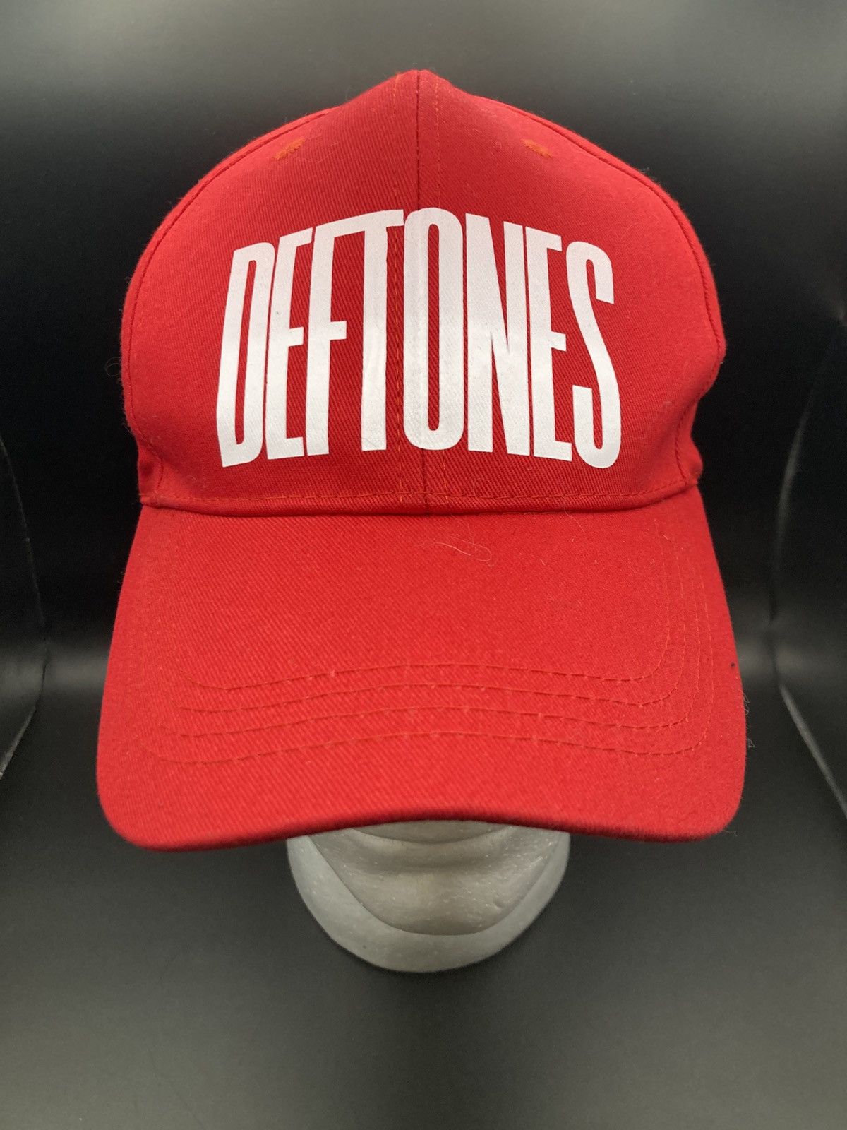 Designer Deftones Red Music Rock Band Logo Adjustable Hat Cap Size ONE SIZE - 1 Thumbnail