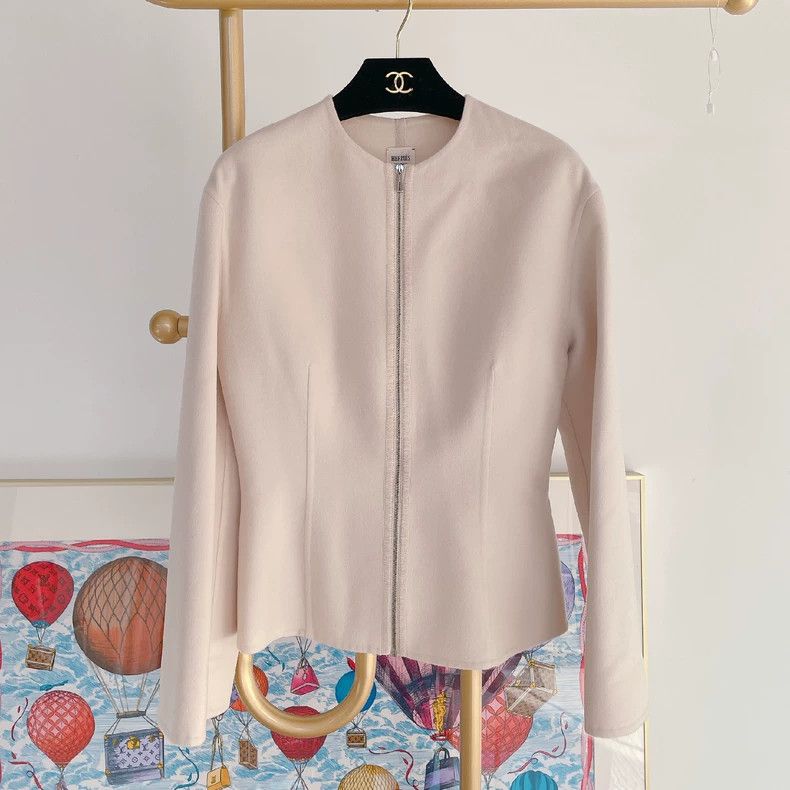Hermes Hermes Double-sided Cashmere Coat - dmc Size US S / EU 44-46 / 1 - 1 Thumbnail