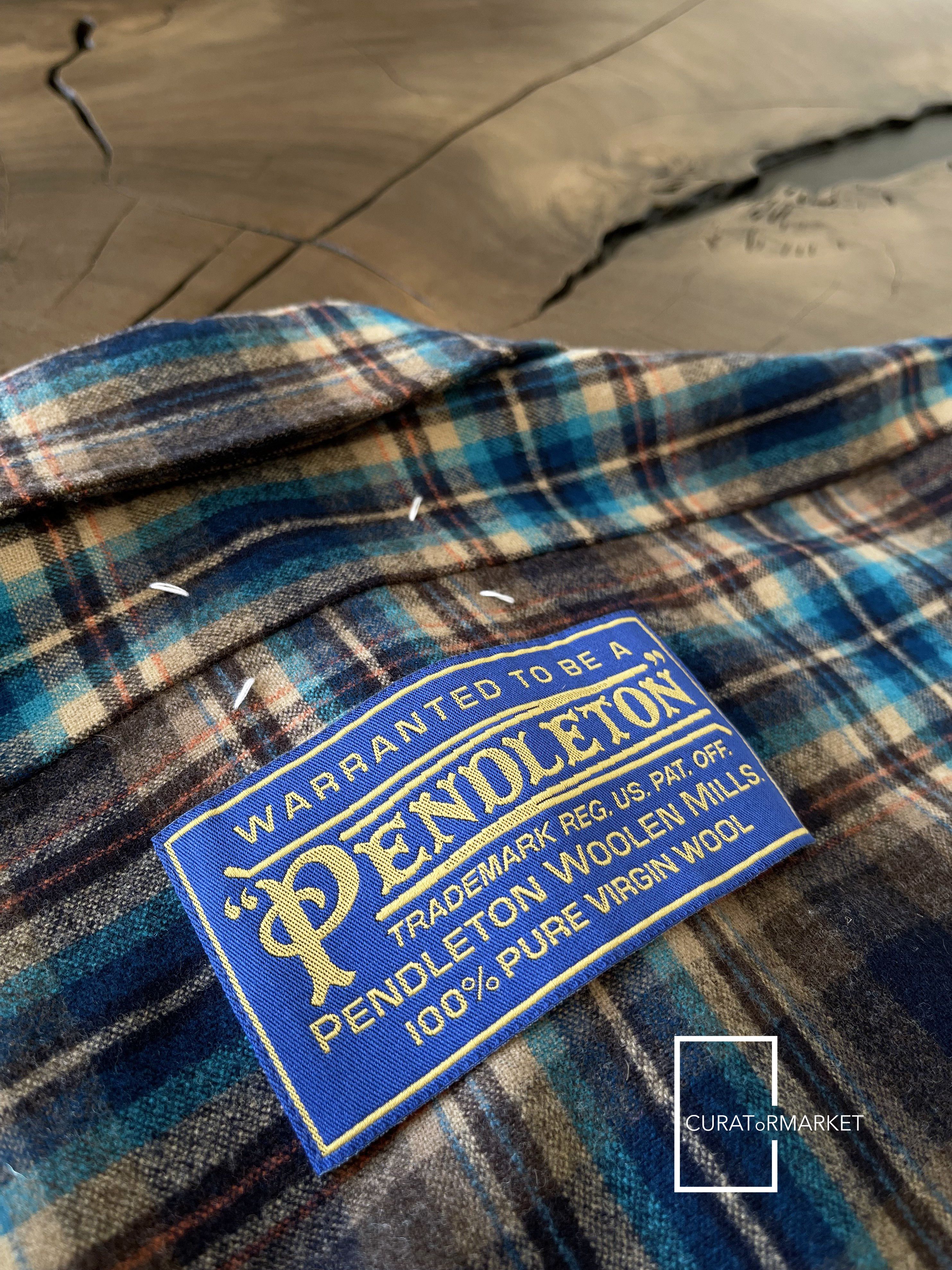 Maison Margiela EU50 RARE Pendleton Wool Flannel Plaid Snap Back Stitch SS24 Size US M / EU 48-50 / 2 - 8 Thumbnail