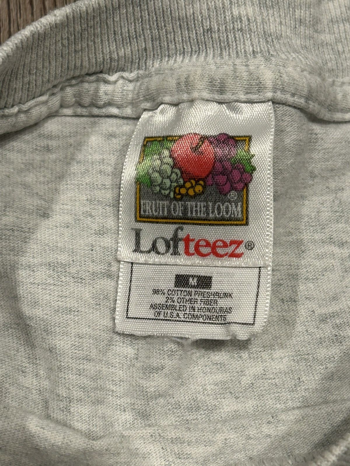 Fruit Of The Loom Vintage 1999 Grand Lake Buffalo 5K Run T-Shirt Size US M / EU 48-50 / 2 - 5 Thumbnail