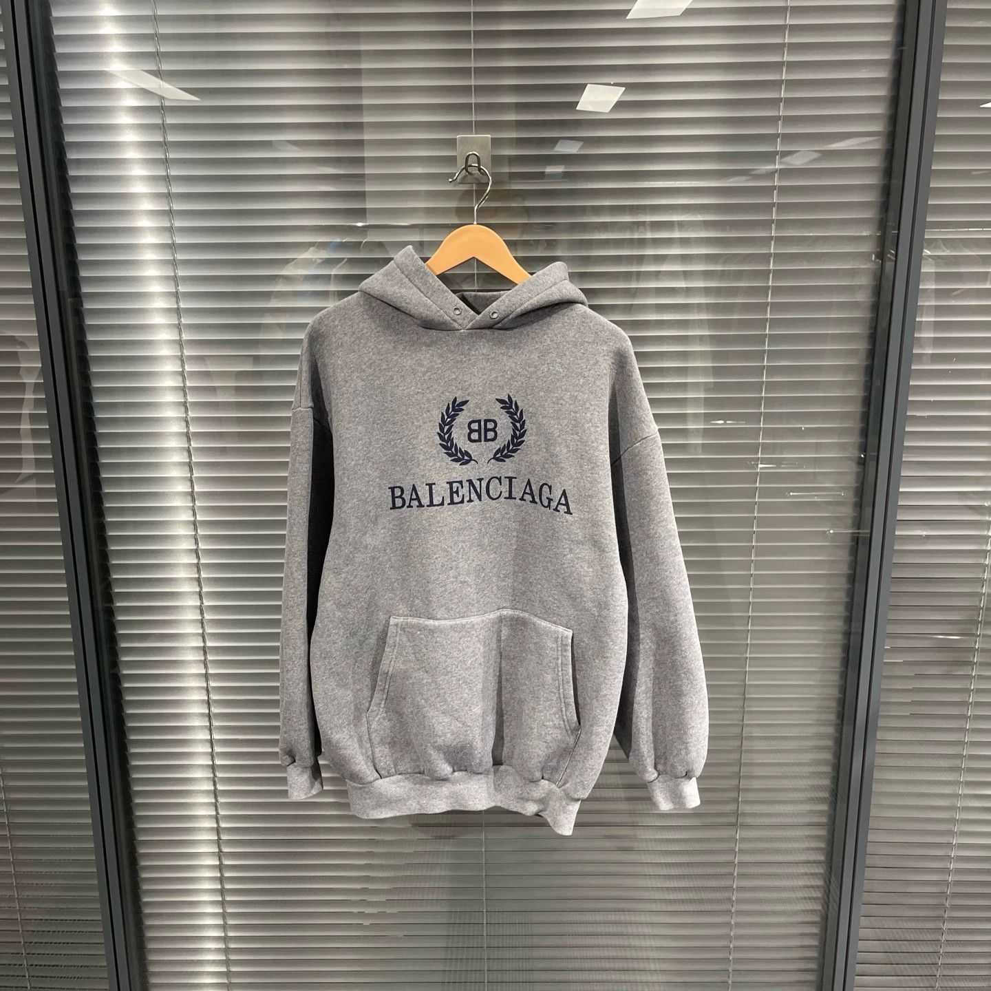 Balenciaga Balenciaga Wheat Stalk Print Hoodie S 99 New Size US S / EU 44-46 / 1 - 1 Thumbnail