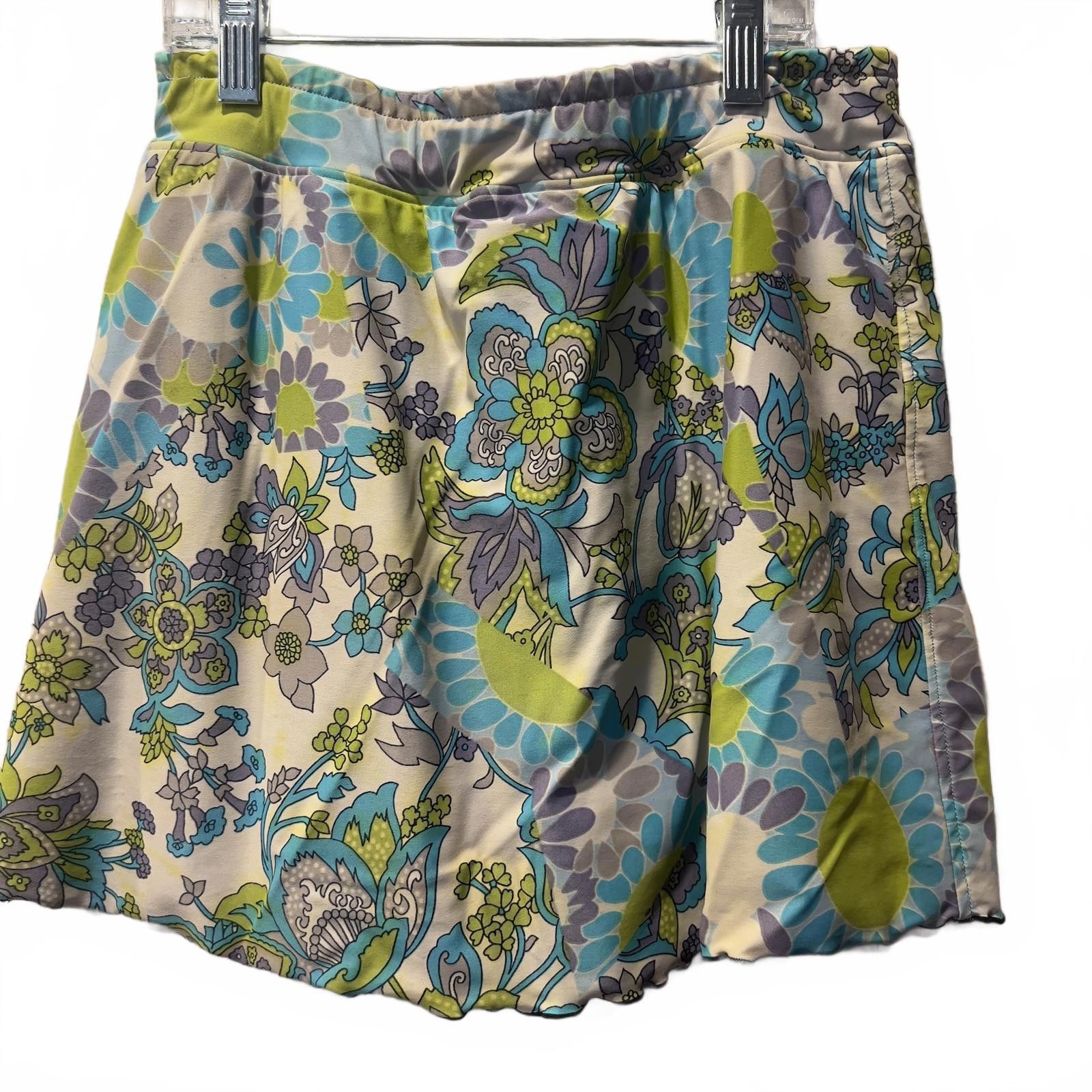 Other Queen of Floral Patterned Women's Skirt Size 24" / US 00 / IT 34 - 2 Thumbnail