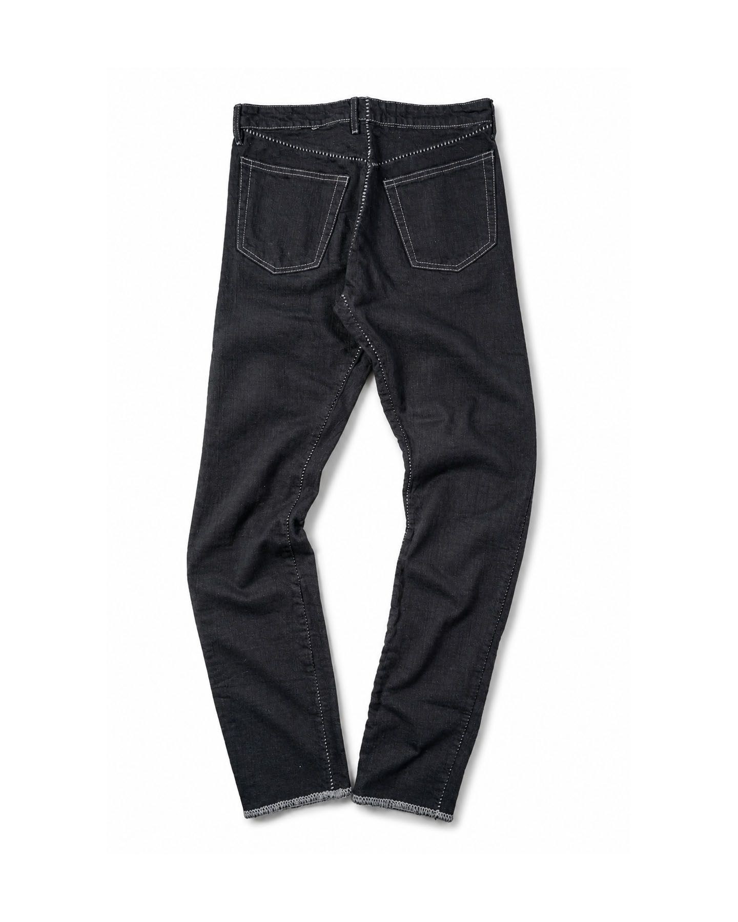 Carol Christian Poell Carol Christian Poell Overlock J-Cut Jeans - SS07 “Paranoid” Size US 29 - 2 Thumbnail
