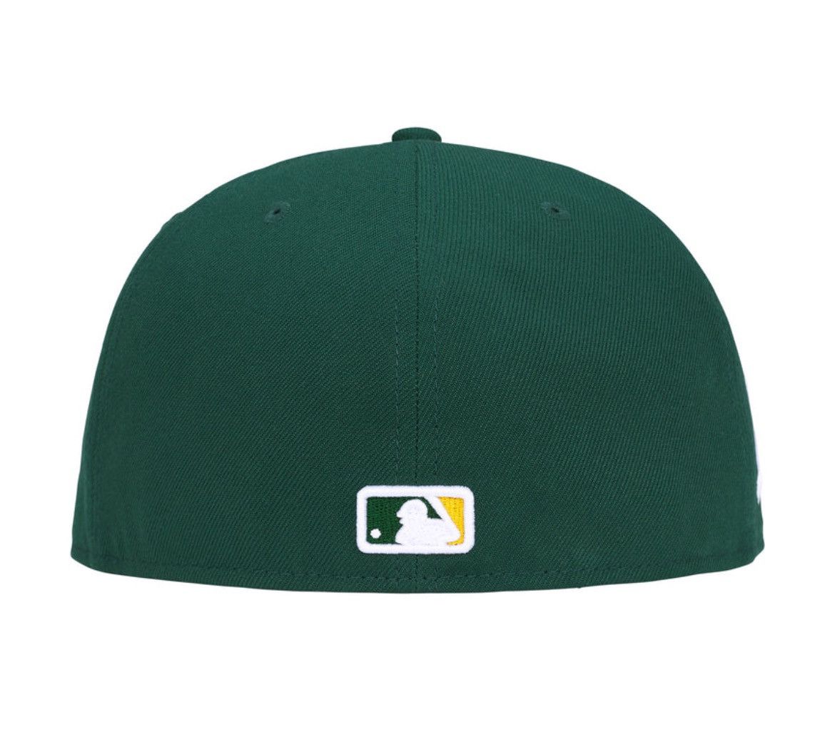 MLB × Supreme 7 1/2 Supreme/MLB Team Box Logo New Era Oakland A's Hat Size ONE SIZE - 4 Thumbnail