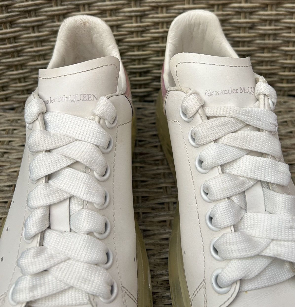 Alexander McQueen × MCQ × McQ Alexander McQueen Alexander McQueen Oversized Sneaker White Multi Size US 6.5 / IT 36.5 - 5 Thumbnail