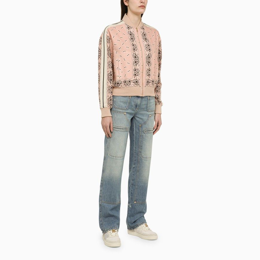 Palm Angels o1d2blof0924 Bomber Jackets In Pink Size M / US 6-8 / IT 42-44 - 2 Thumbnail