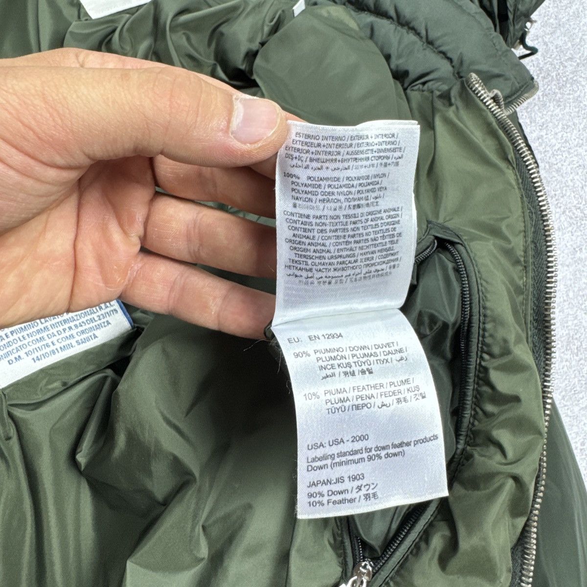 Moncler Men`s Moncler Brad Green Nylon Puffer Jacket Size 2 / M Size US M / EU 48-50 / 2 - 17 Thumbnail