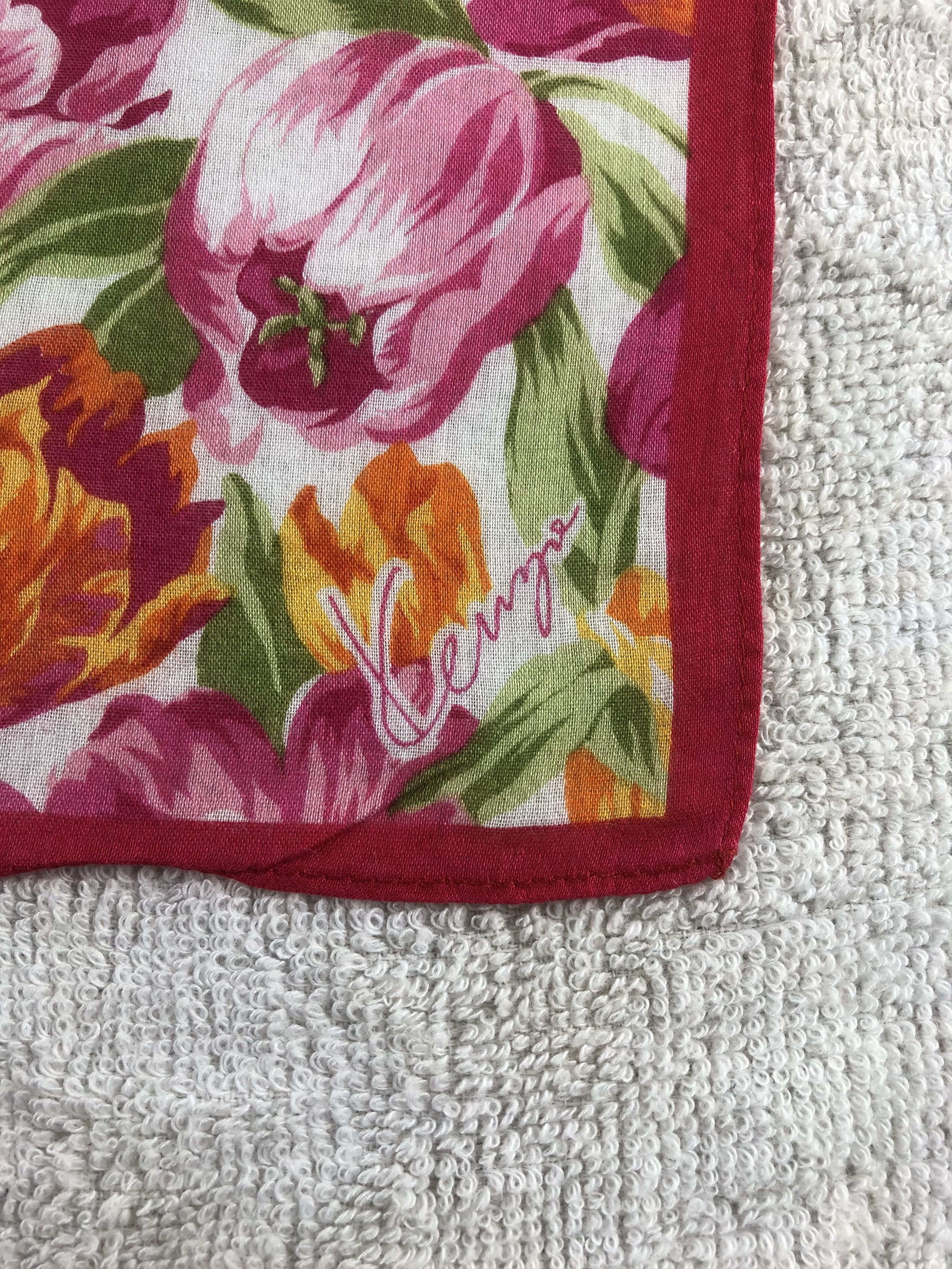 Kenzo × Vintage Kenzo Handkerchief / Bandana / Neckerchief Size ONE SIZE - 5 Thumbnail