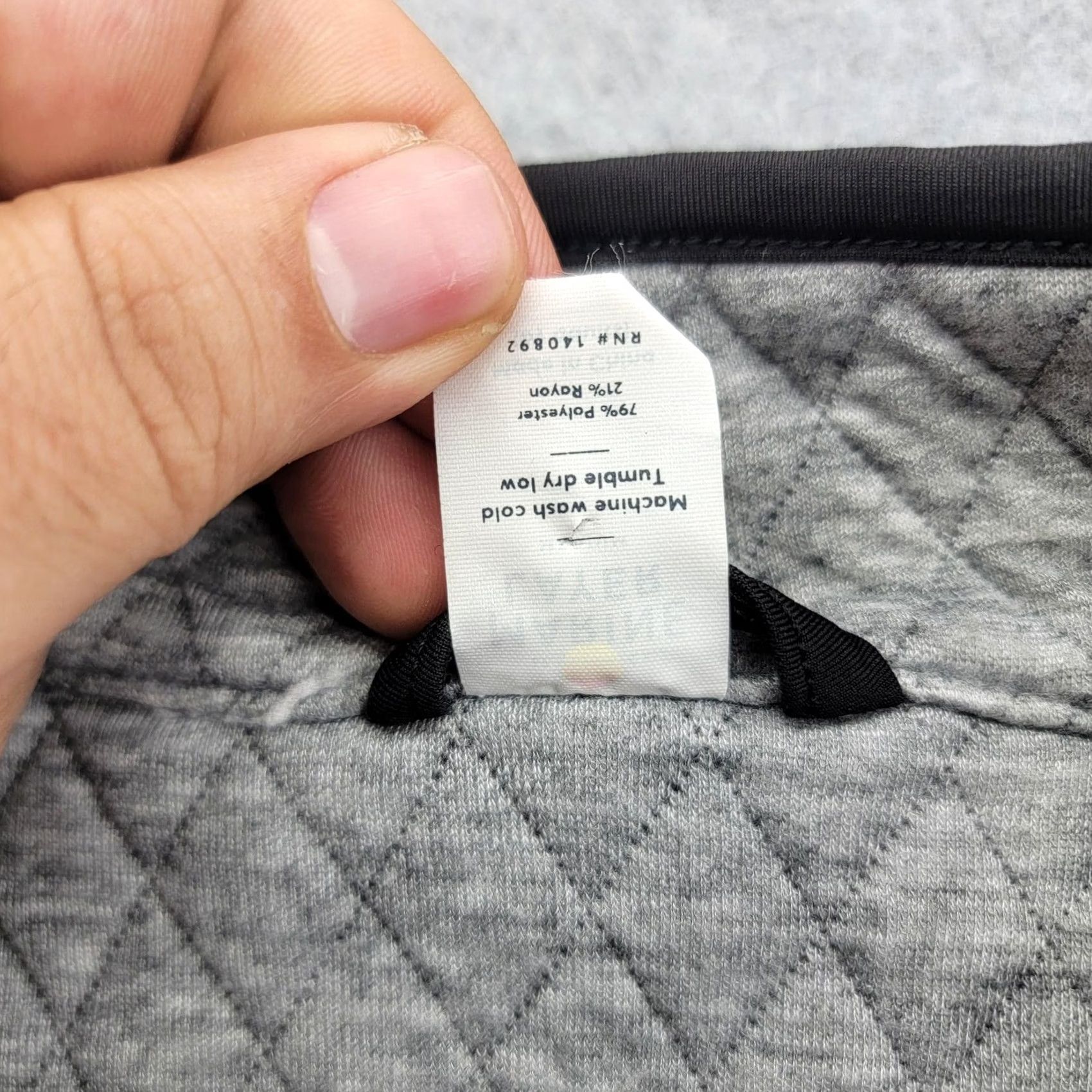 Marine Layer Marine Layer Sweatshirt Mens M Gray Mock Neck Snap Henley Quilted Thermal Size US M / EU 48-50 / 2 - 6 Thumbnail