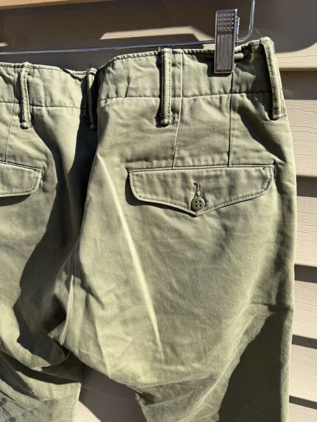 RRL Ralph Lauren RRL OFFICER CHINO Size US 29 - 4 Thumbnail