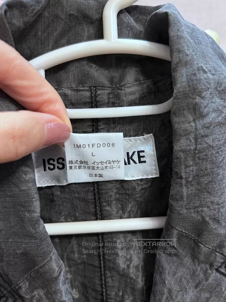 Issey Miyake Issey Miyake Gray Suit Jacket Size L / US 10 / IT 46 - 6 Thumbnail
