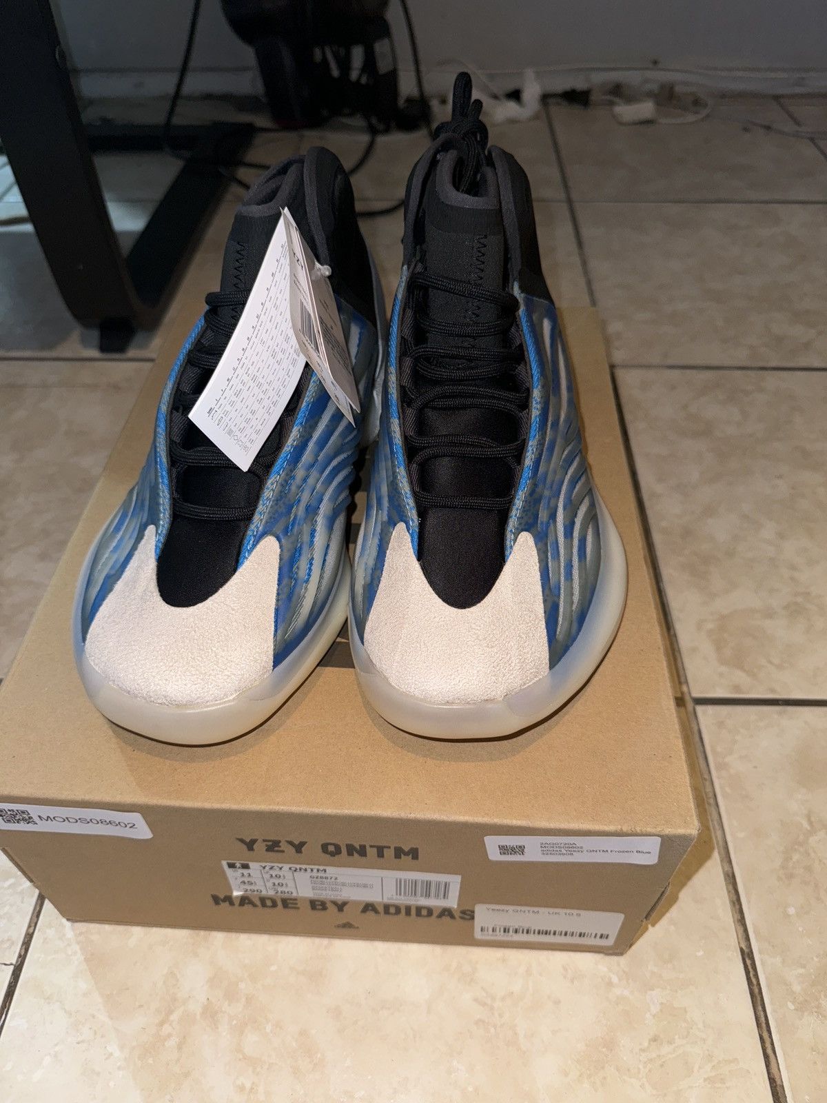 Adidas × Yeezy Yeezy qntm frozen blue Size US 11 / EU 44 - 4 Thumbnail