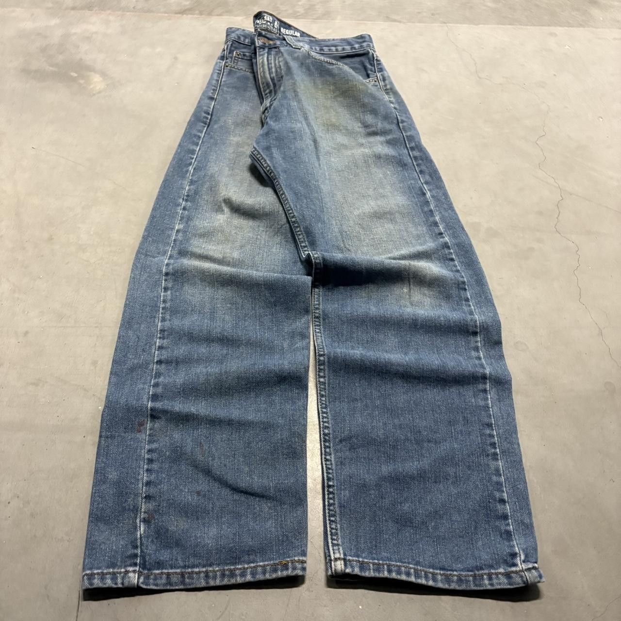 Levi's Crazy Vintage Y2K/2000s Baggy Levis Skater Style Dark Wash Denim Jeans! Size US 34 / EU 50 - 3 Thumbnail