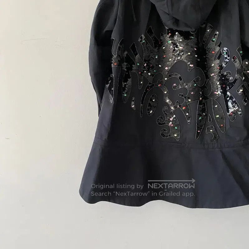Valentino Valentino Black Cotton Mid-Length Women's Trench Coat . Size M / US 6-8 / IT 42-44 - 6 Thumbnail