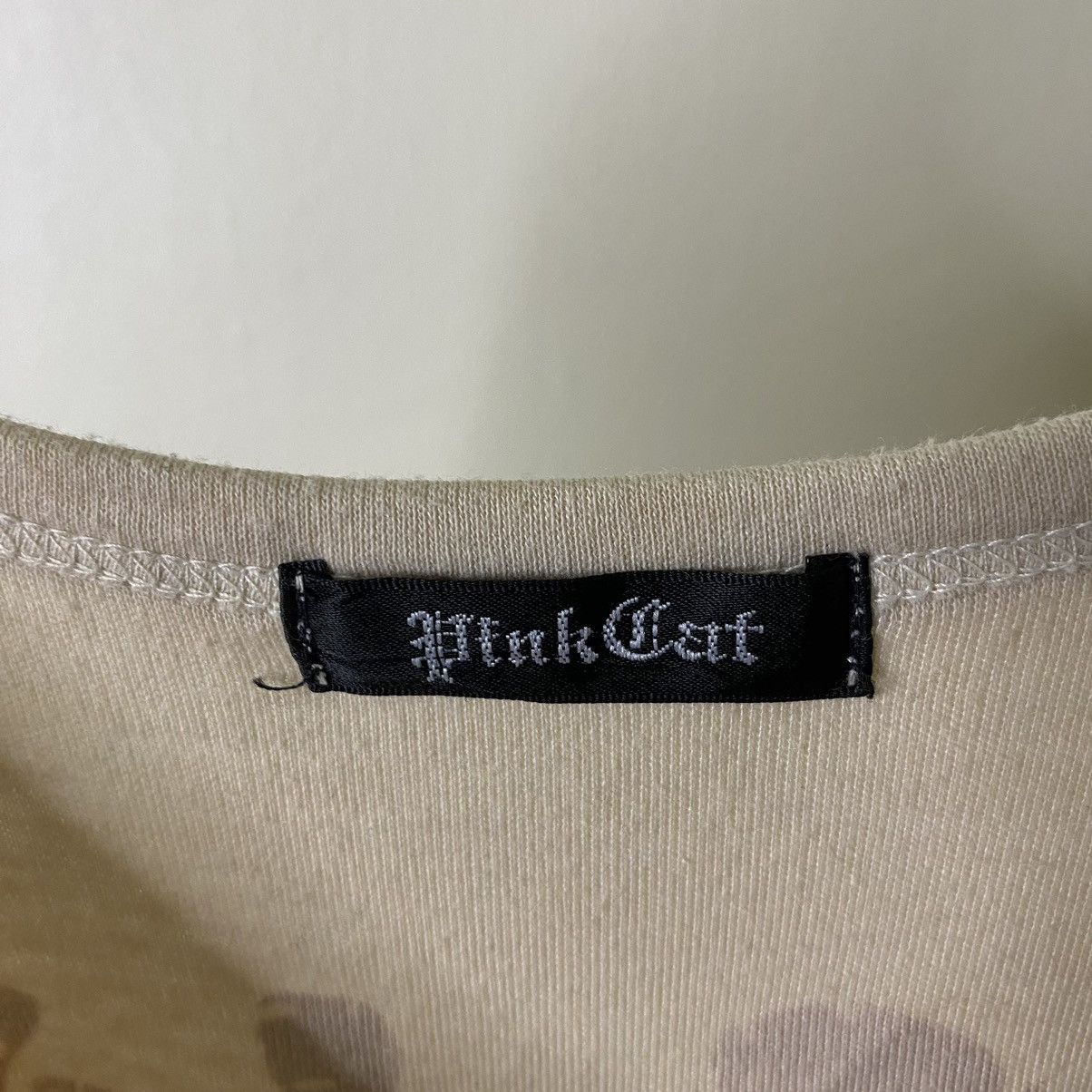 If Six Was Nine × Japanese Brand × Seditionaries Pink Cat Seditionaries Poem Cyber Gothic Punk LS Tee Size XS / US 0-2 / IT 36-38 - 3 Thumbnail