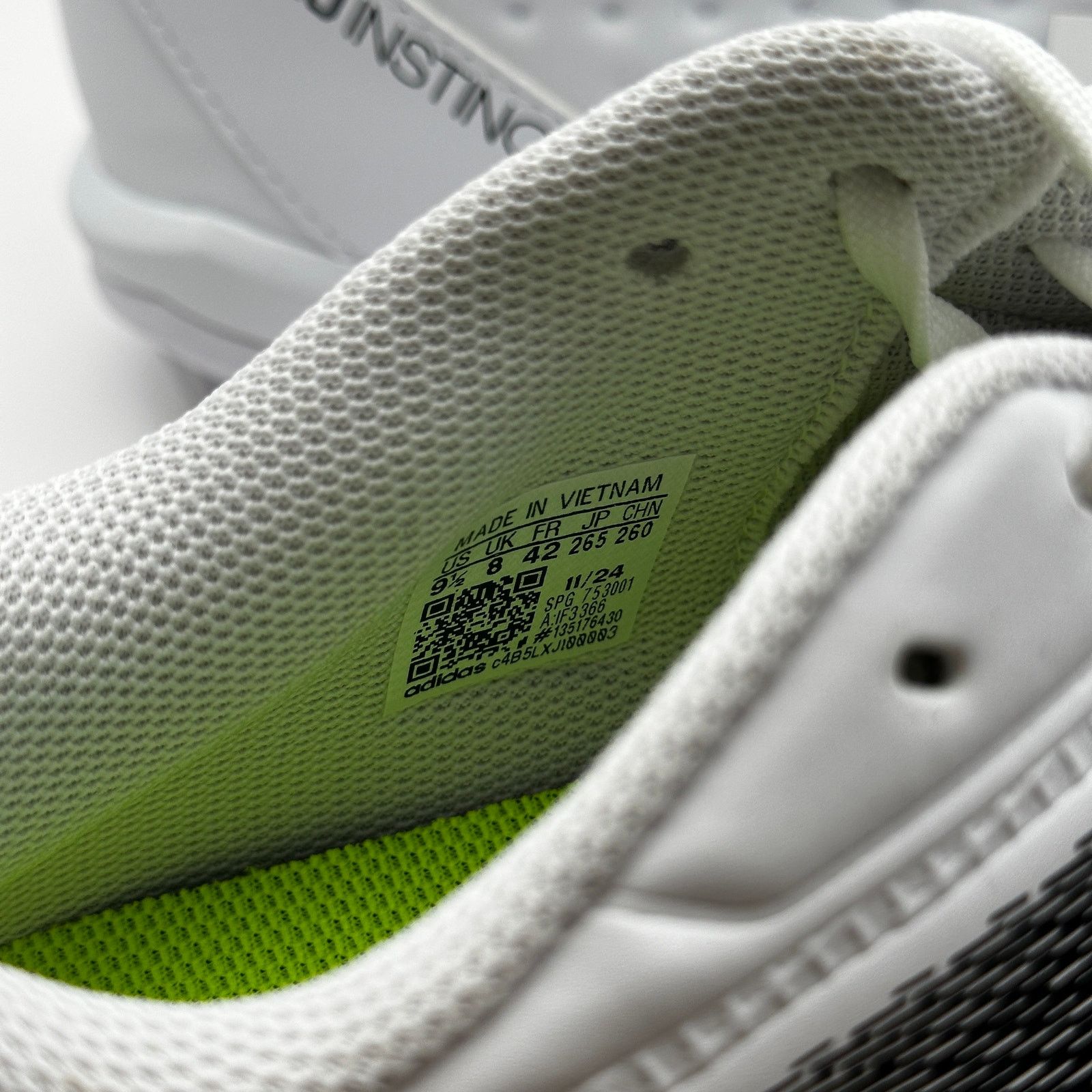 Adidas Adidas Adizero MD IF3366 Wms 9.5 White/Black Softball Cleats Size US 9.5 / IT 39.5 - 9 Thumbnail