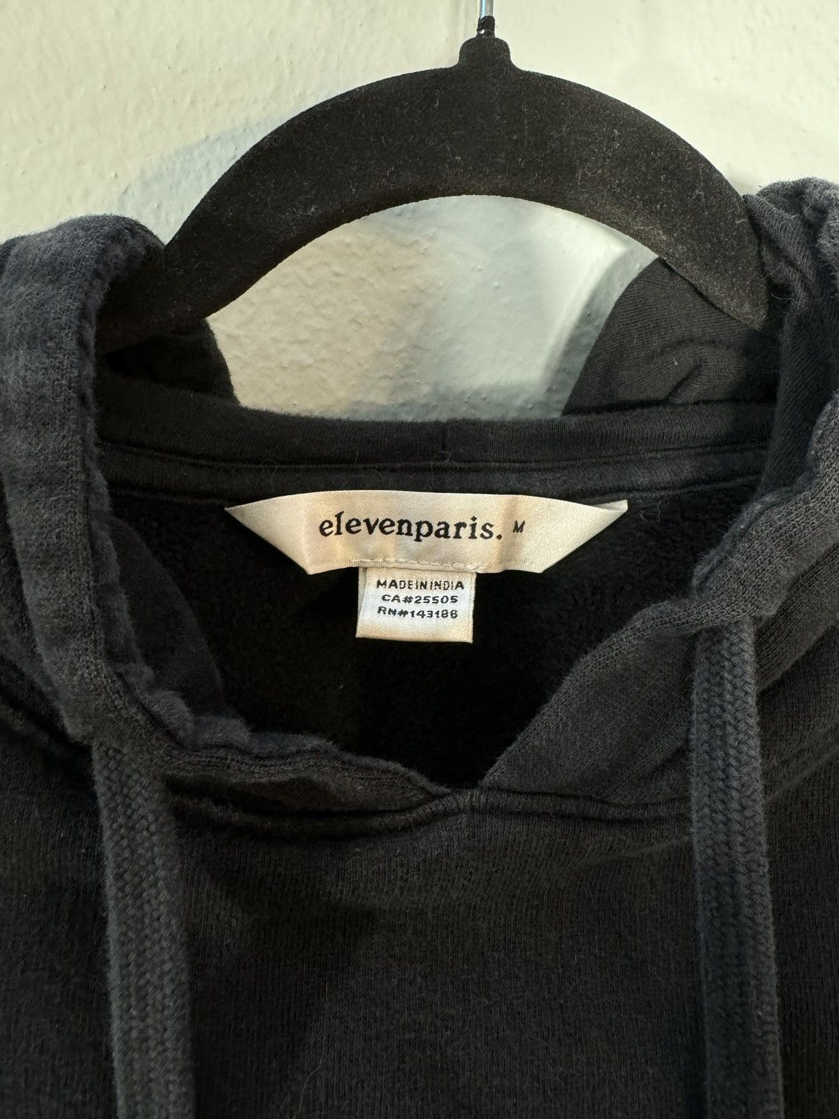 Eleven Paris Eleven Paris “Feeling” Men’s Hoodie Black Size US M / EU 48-50 / 2 - 9 Thumbnail