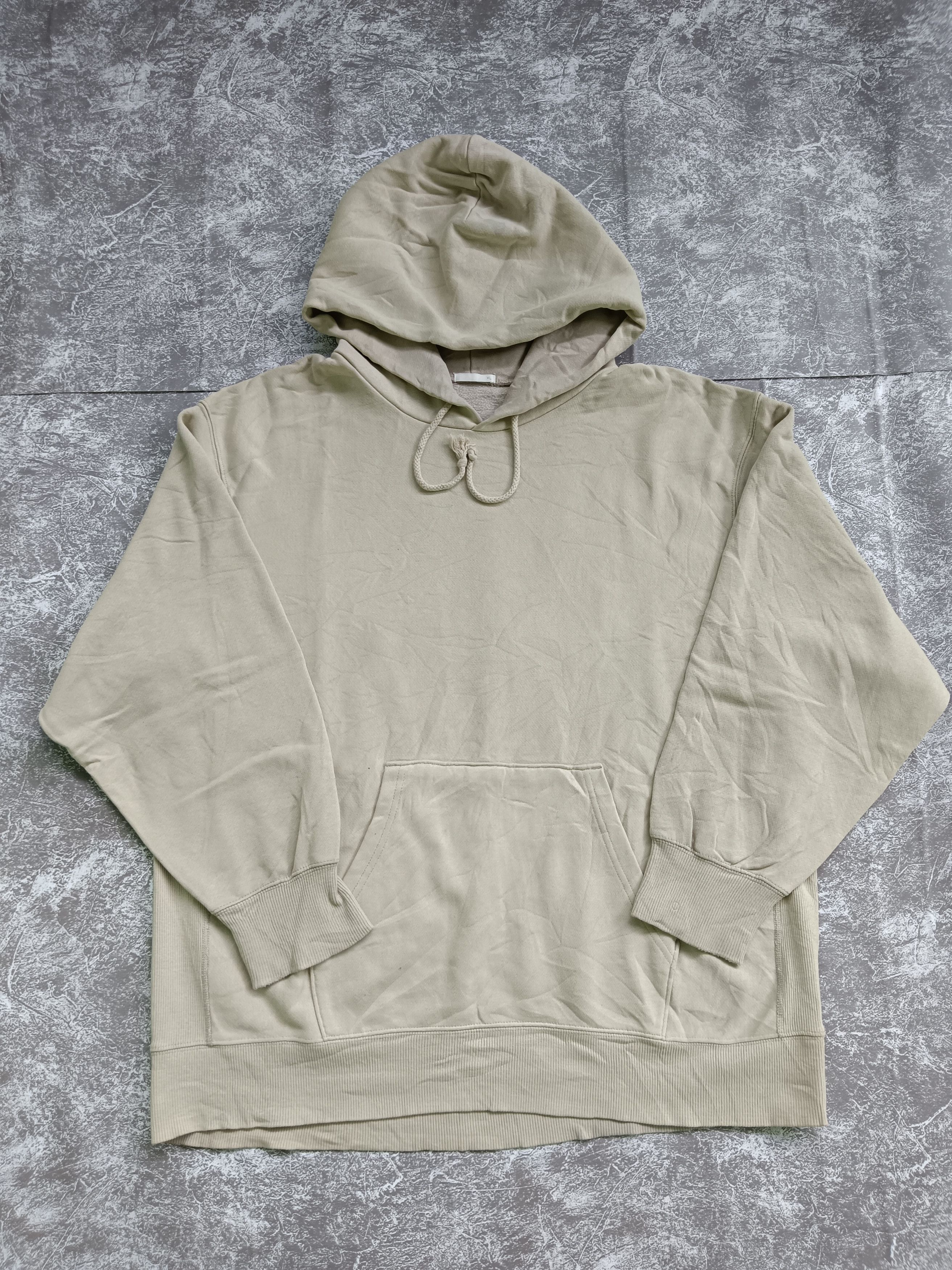 GU × Japanese Brand Gu Basic Hoodie Cream Size US XL / EU 56 / 4 - 1 Thumbnail