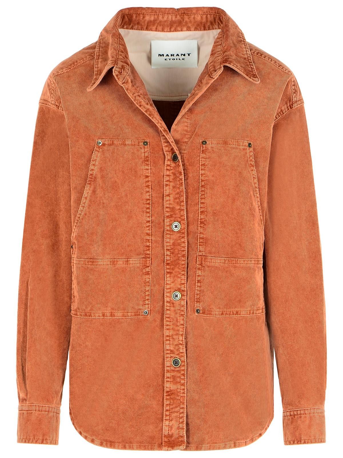 Isabel Marant Etoile ISABEL MARANT ETOILE Rust Cotton Blend Shirt Size S / US 4 / IT 40 - 1 Thumbnail