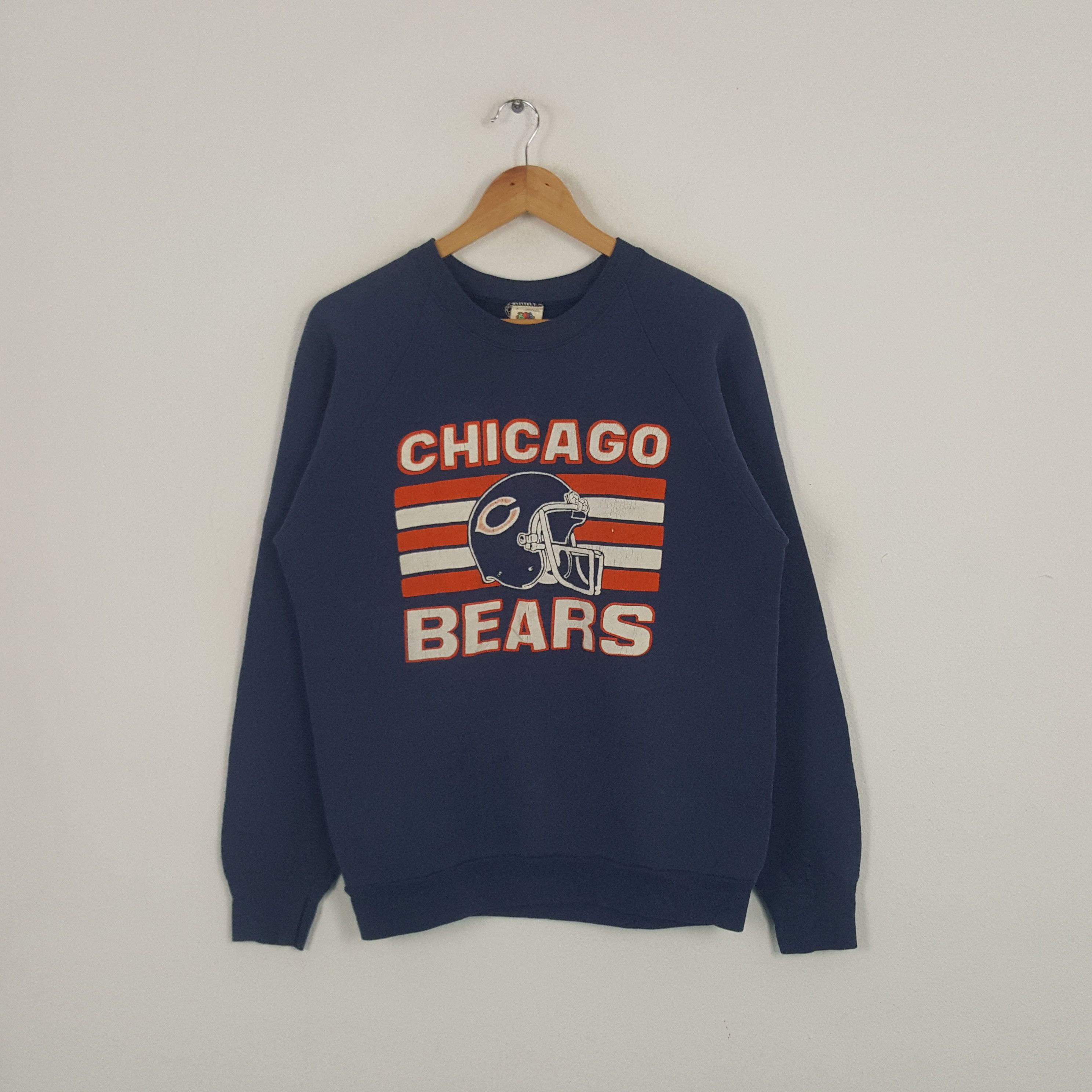 NFL × Vintage Vintage 90's Chicago Bears American Football Team Sweatshirt Size US M / EU 48-50 / 2 - 1 Thumbnail
