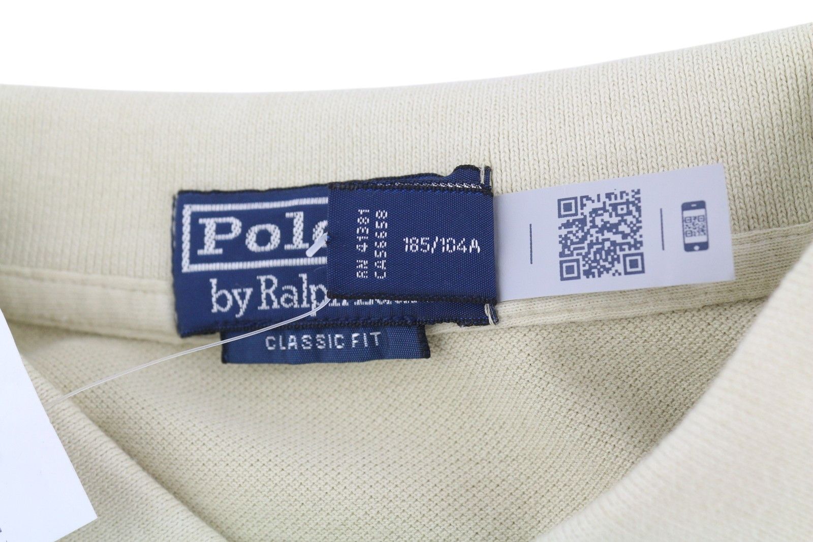 Polo Ralph Lauren CLASSIC FIT XL Beige Short Sleeve Polo T-Shirt 84526 Size US XL / EU 56 / 4 - 6 Thumbnail