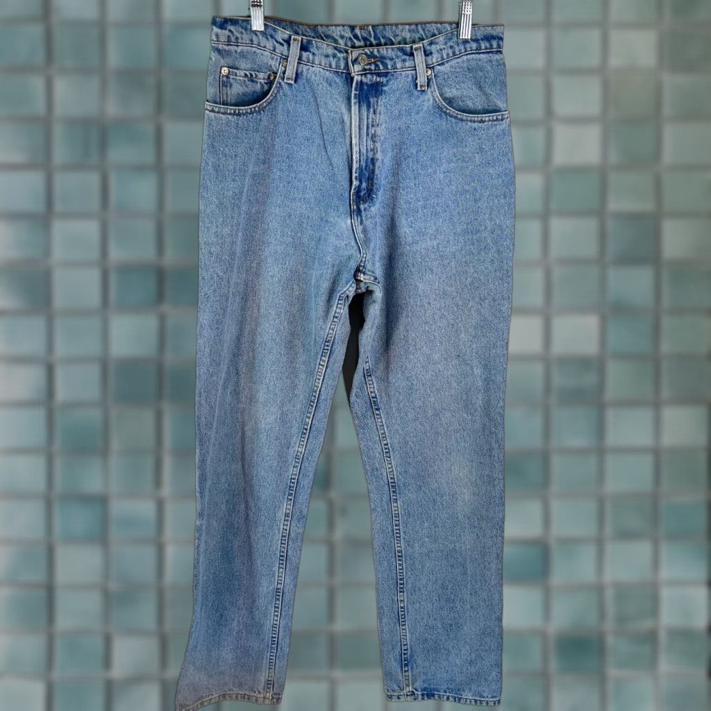 Polo Ralph Lauren Polo Ralph Lauren Jeans Denim 5-Pocket Flat Front Blue Mens 33X34 Size US XS / EU 42 / 0 - 1 Thumbnail