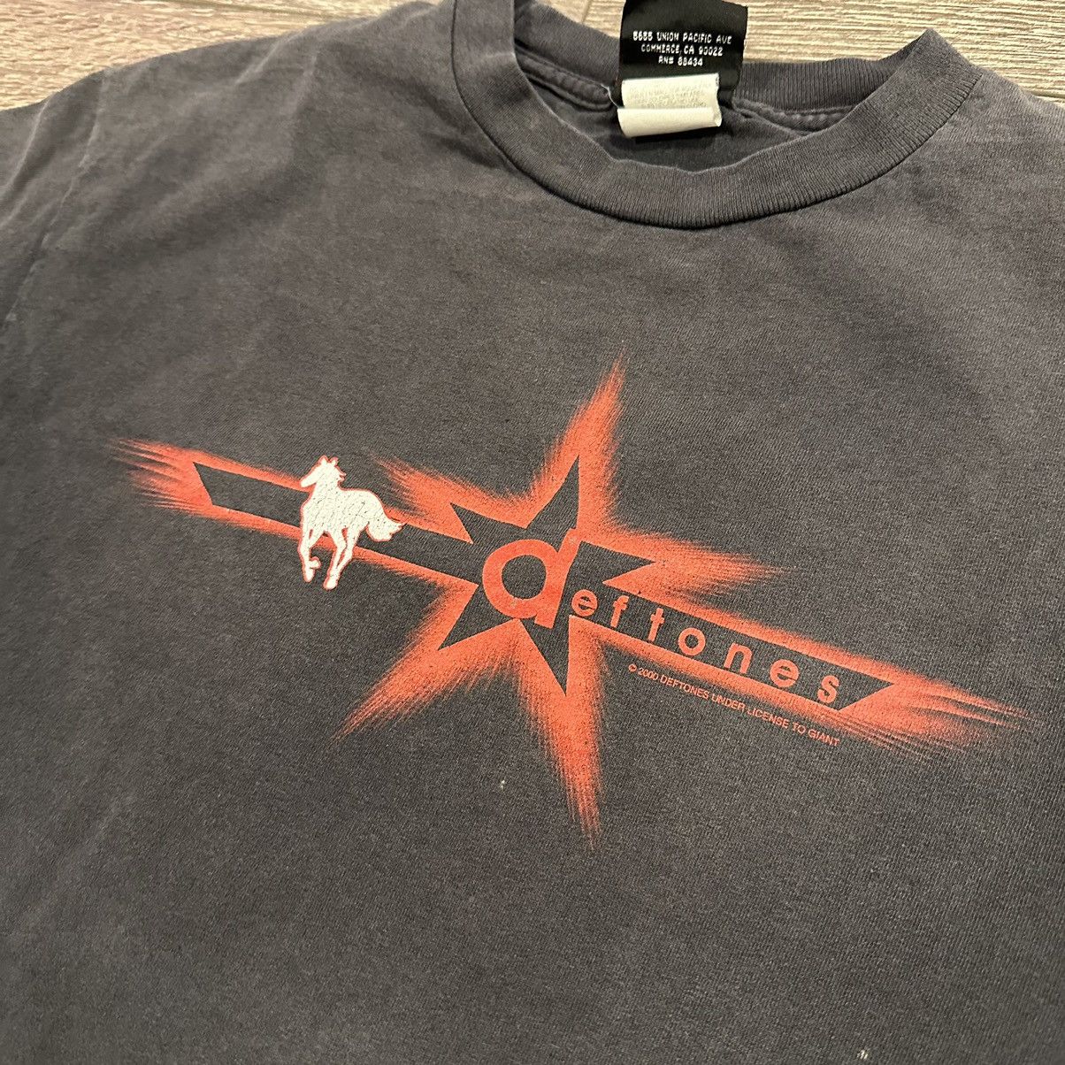 Giant × Vintage Rare Vintage Deftones White Pony T-Shirt Size US M / EU 48-50 / 2 - 3 Thumbnail