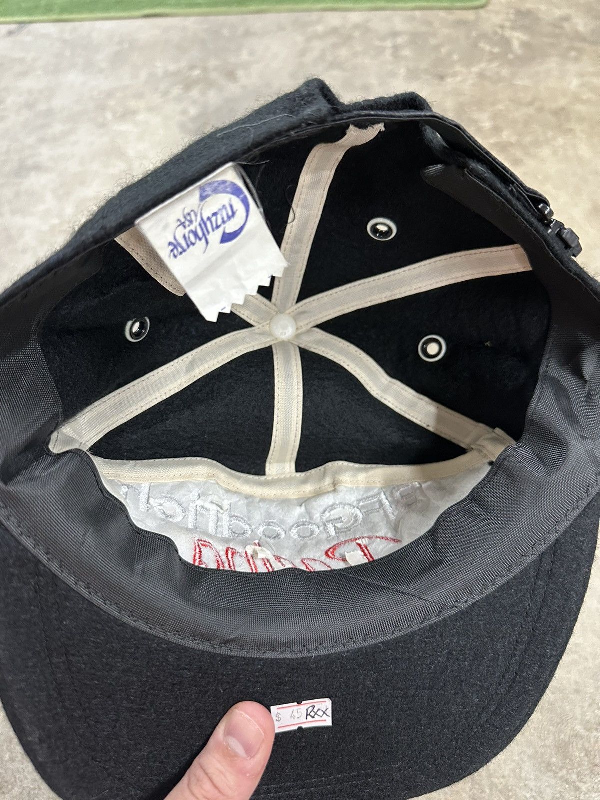 NASCAR Vintage 90s BF Goodrich Racing Snapback Hat Cap OSFA Size ONE SIZE - 6 Thumbnail