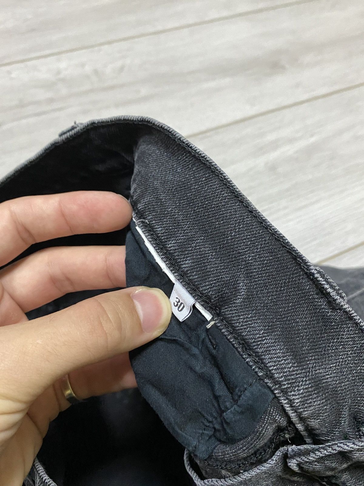Prada Prada black tab vintage denim jeans Size US 31 - 6 Thumbnail