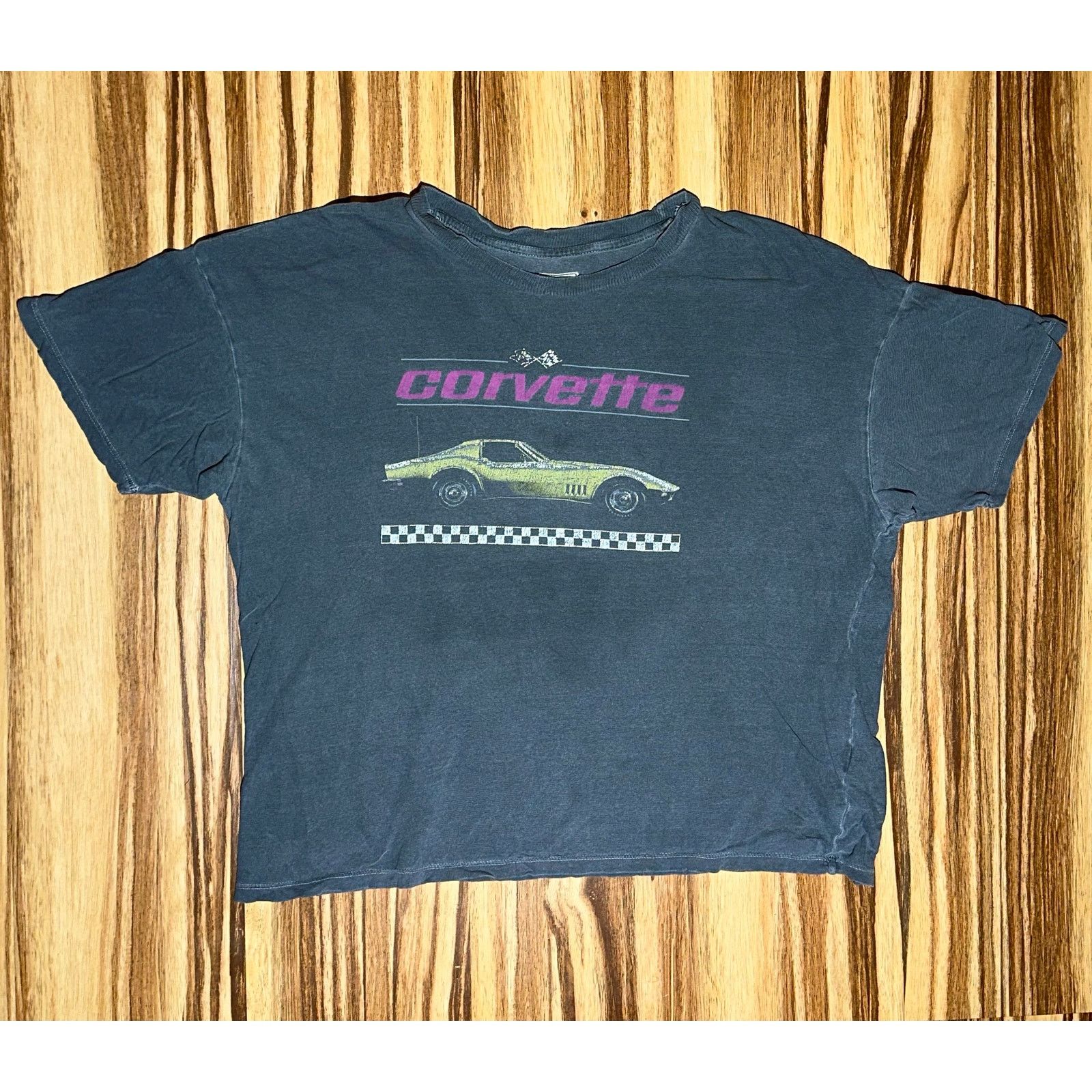 & Other Stories Tailgate Corvette Gray Bellybutton Style Tshirt Size Medium Size M / US 6-8 / IT 42-44 - 1 Thumbnail