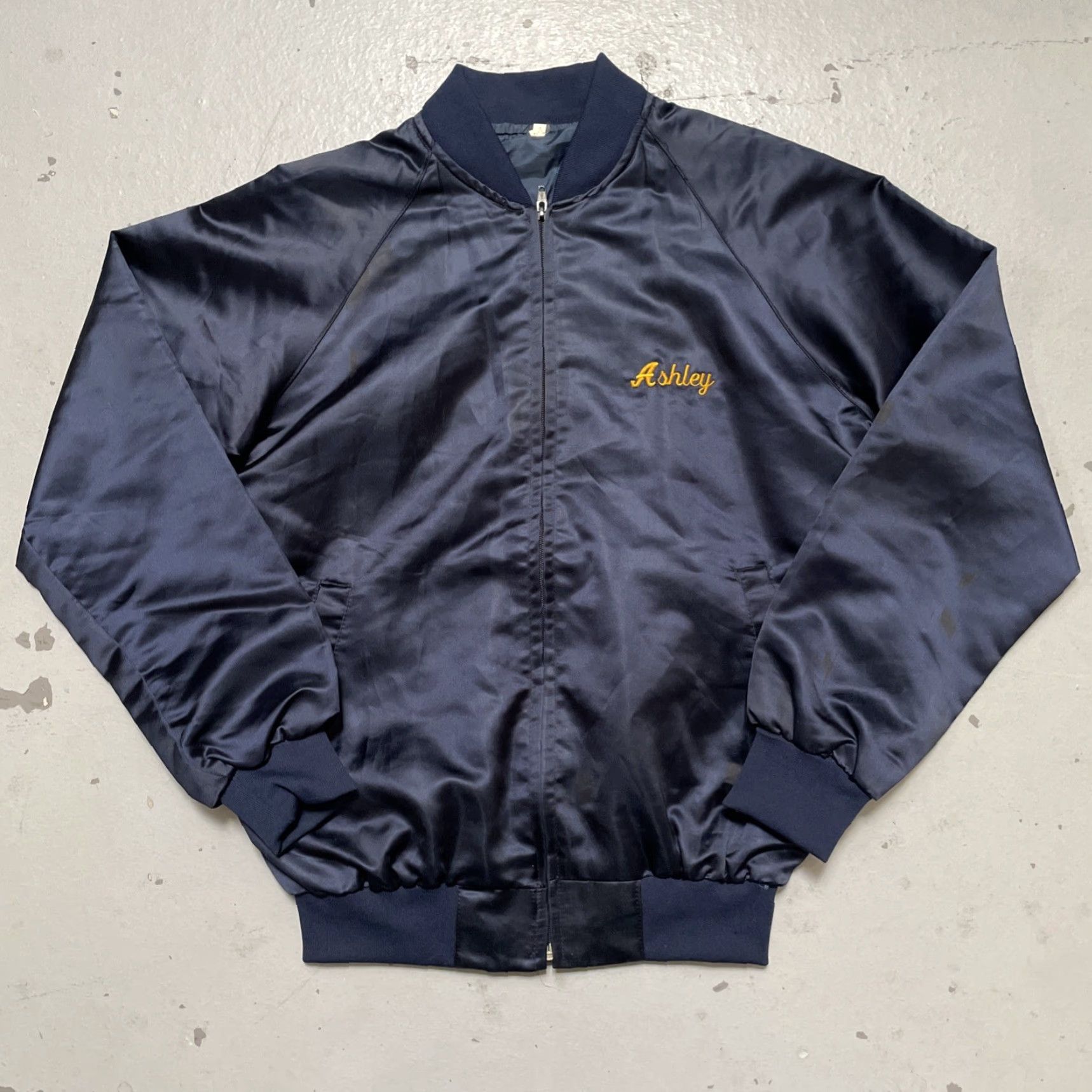 Vintage VINTAGE Unbranded Seoul Korea Embroidered Dragon Military Sukajan Style Bomber Jacket M Blue Unisex Adults Embroidery 80s 70s USN Navy Army Size US M / EU 48-50 / 2 - 2 Thumbnail