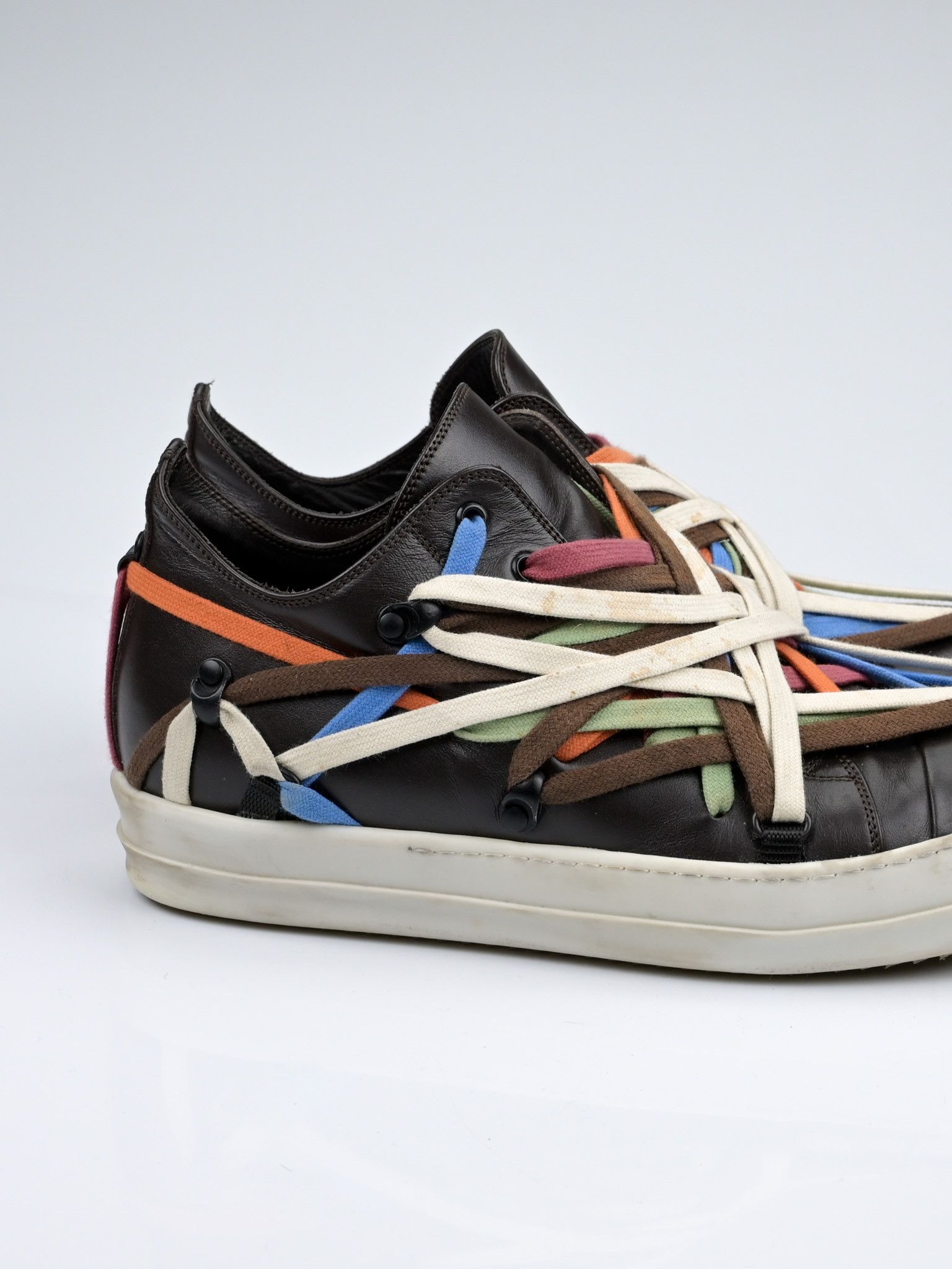 Rick Owens Multicolor Megalace Ramones Size US 9.5 / EU 42-43 - 9 Thumbnail